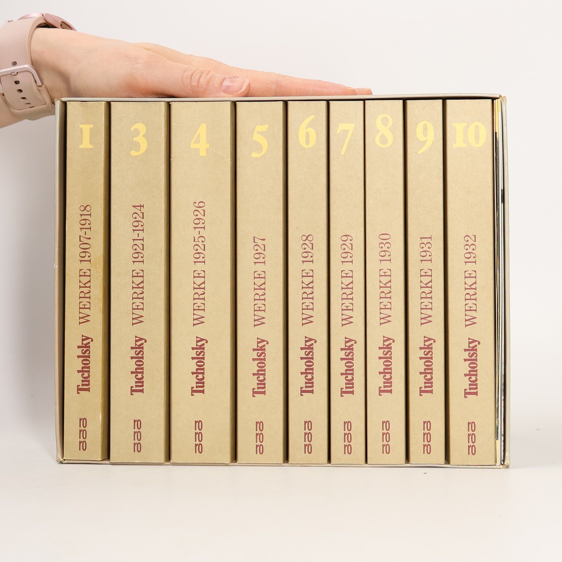 Kolektiv autorů Gesammelte Werke von Kurt Tucholsky 1-10