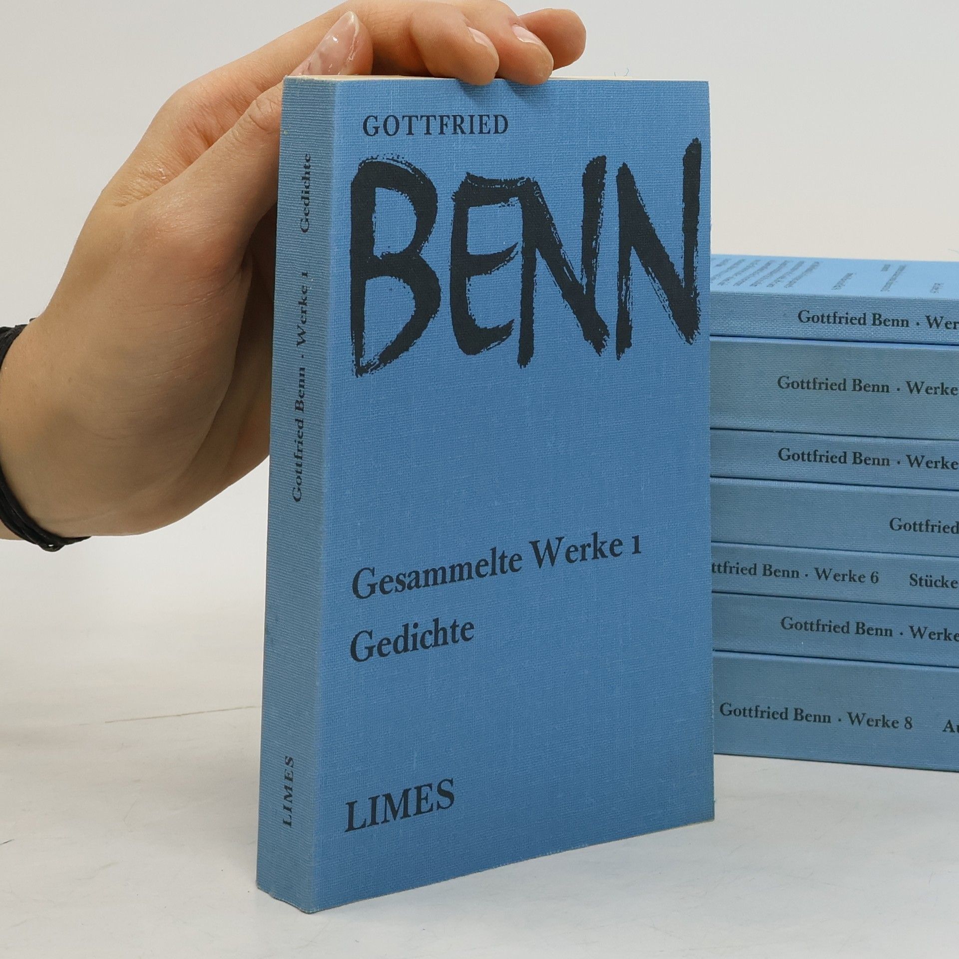 Gottfried Benn Gesammelte Werke 1. Gedichte