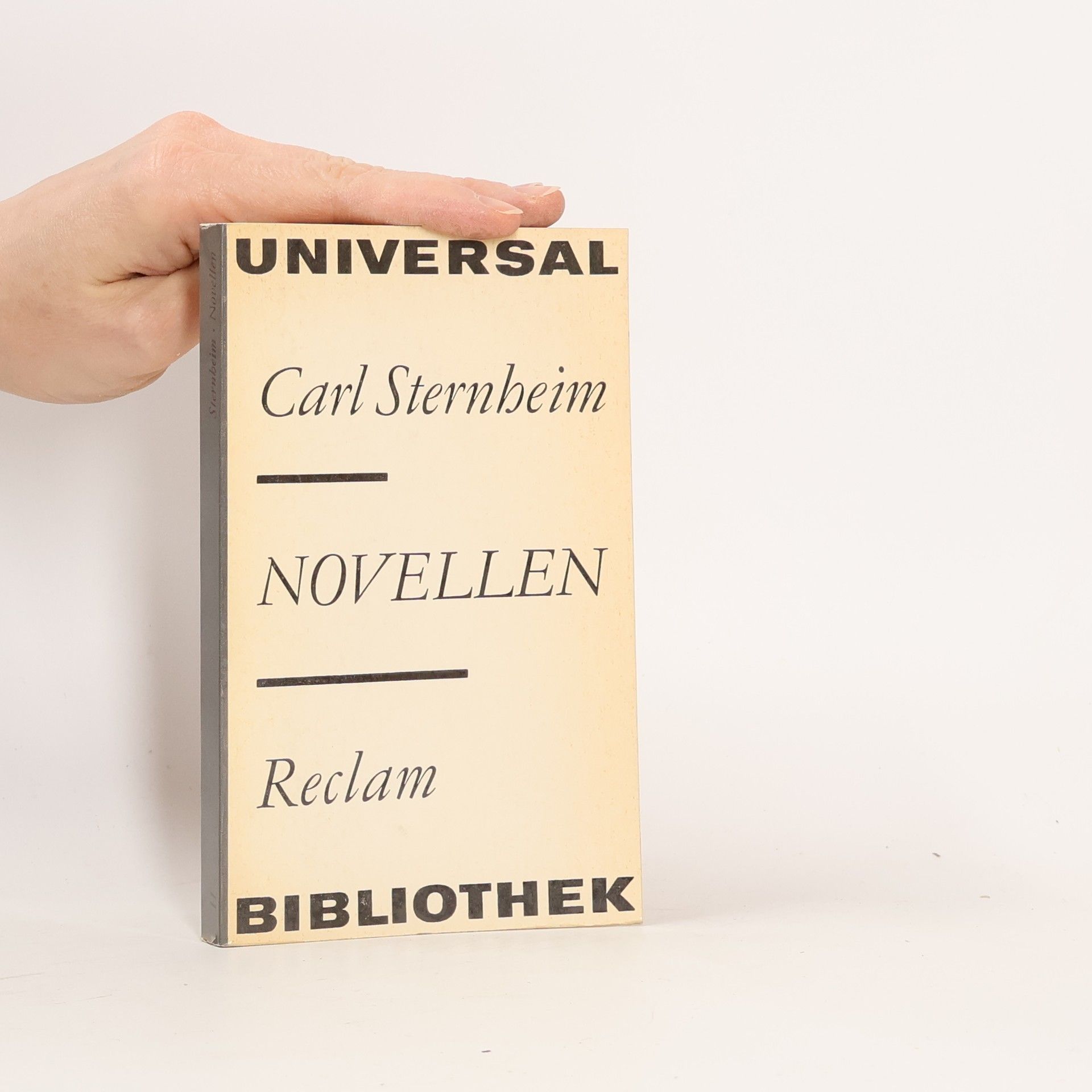 Carl Sternheim Novellen