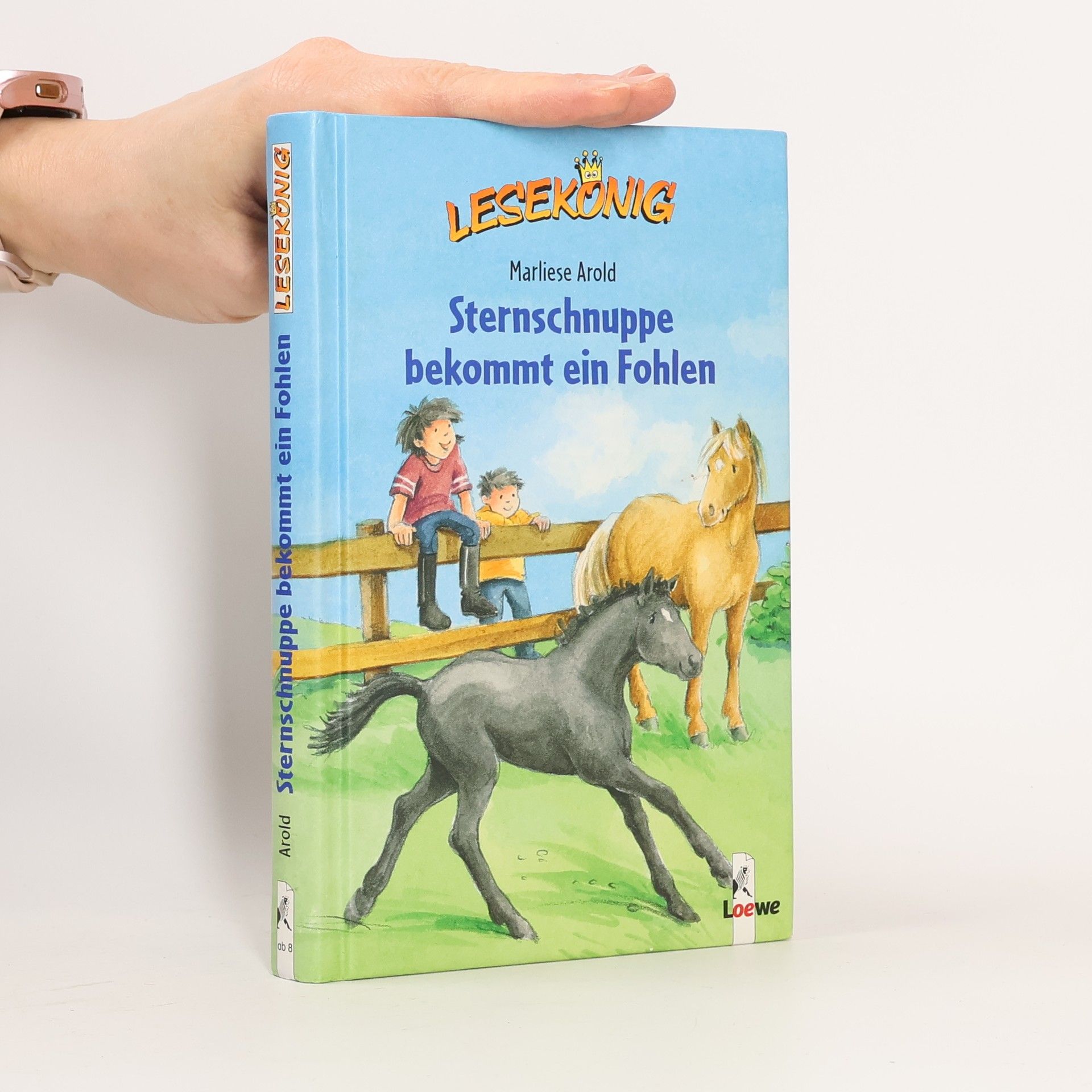 MArliese Aroldová Sternschnuppe bekommt ein Fohlen