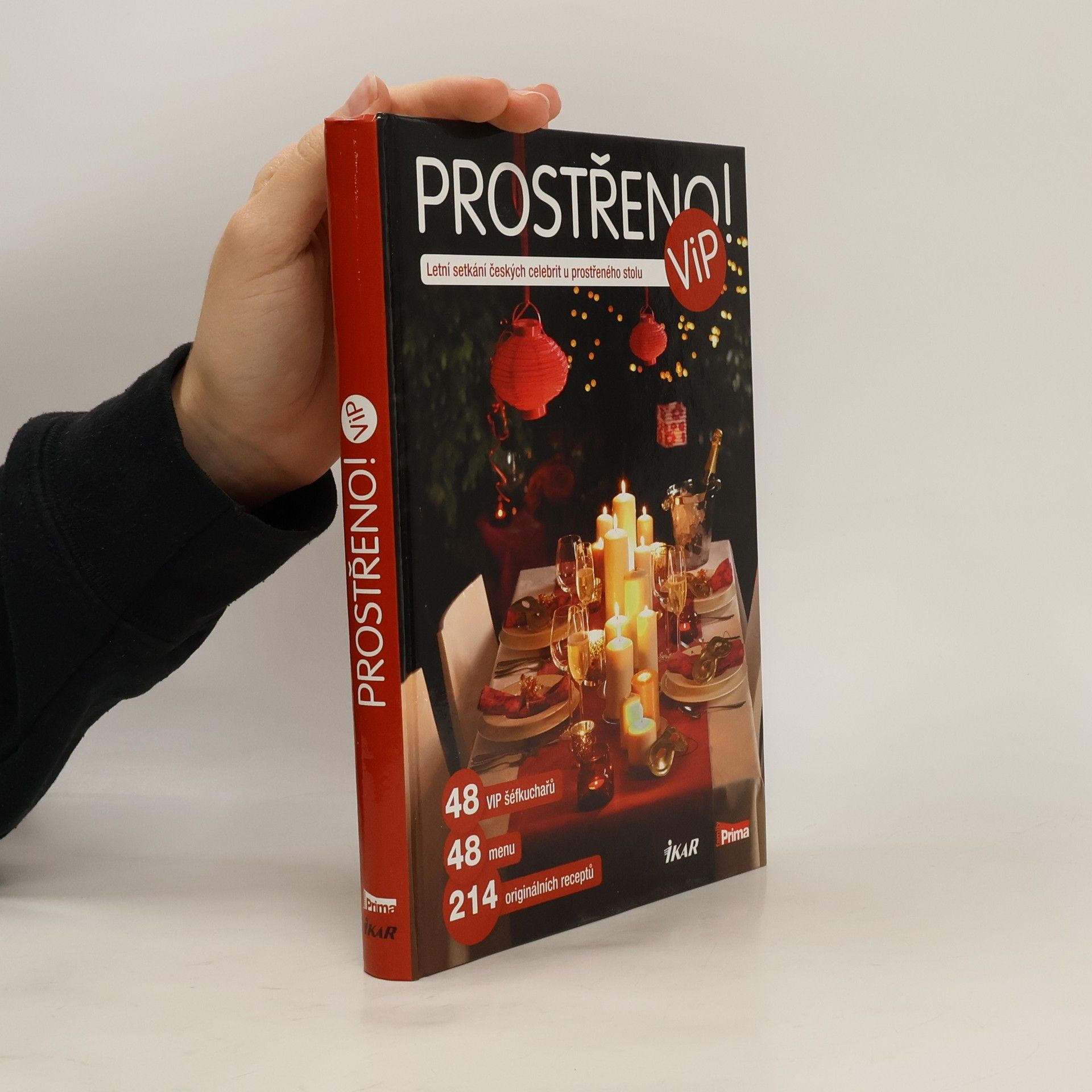 Marie Formáčková Prostřeno! ViP: Letní setkání českých celebrit u prostřeného stolu