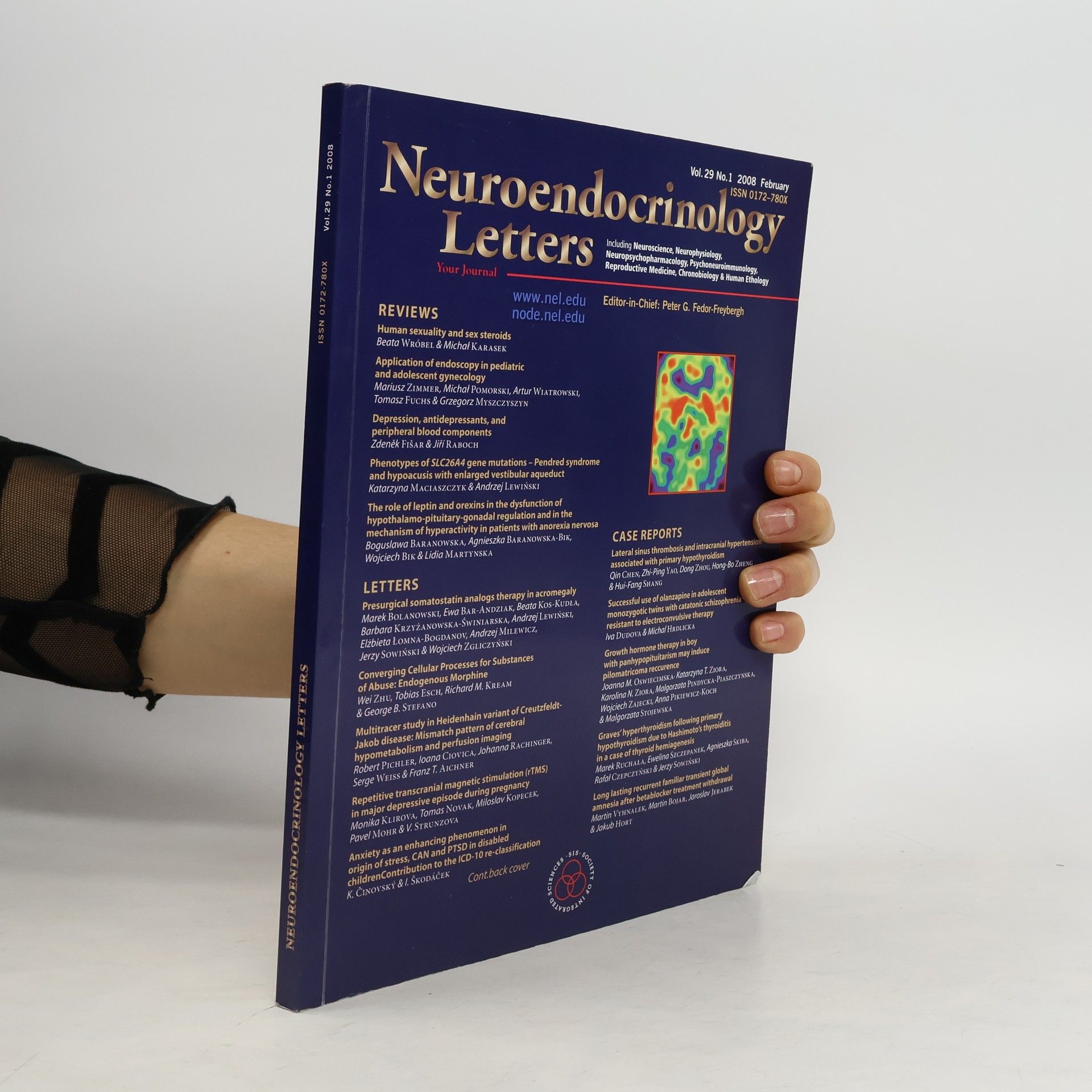 Collectif d'auteurs Neuroendocrinology Letters 29. 1/2008