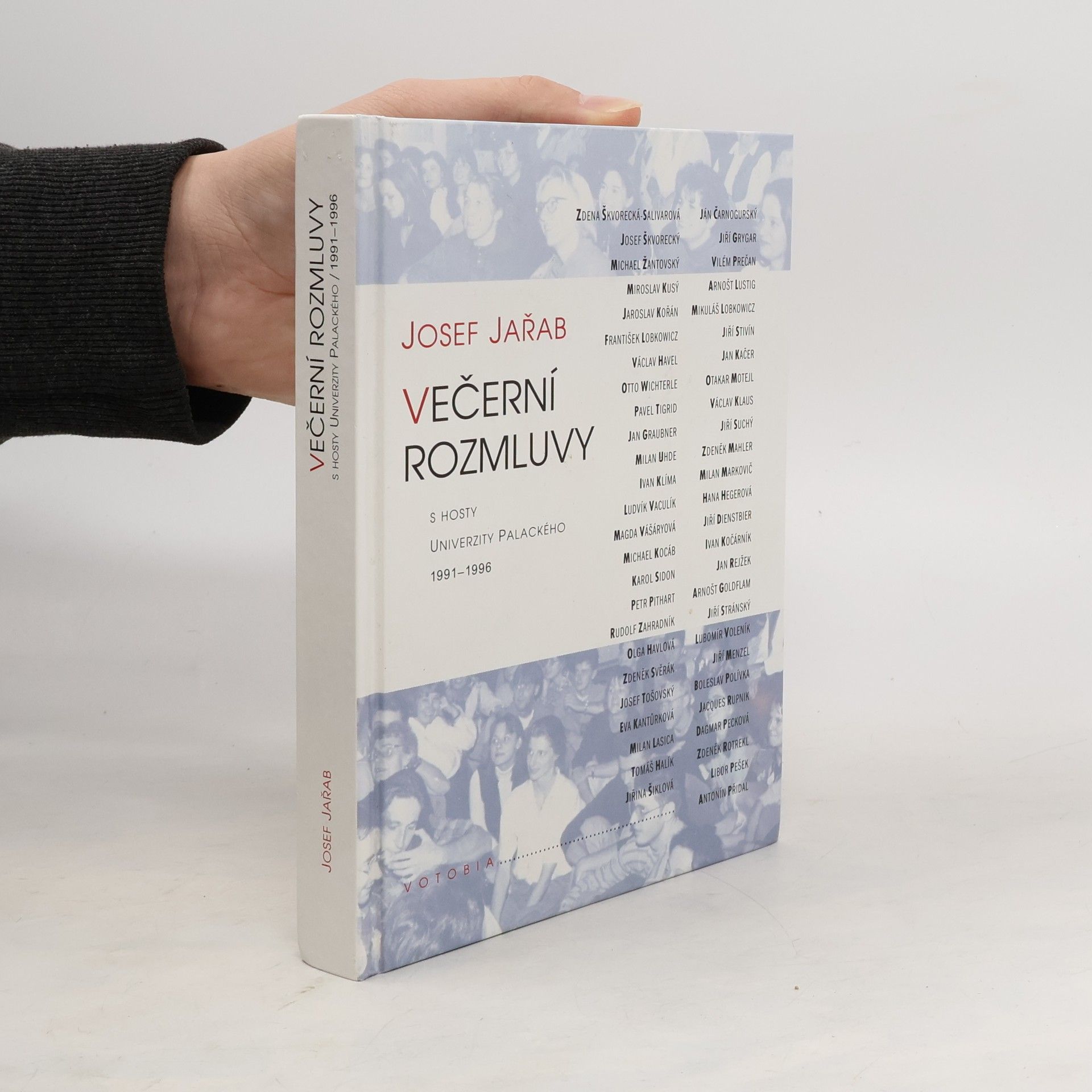 Josef Jařab Večerní rozmluvy s hosty Univerzity Palackého 1991-1996