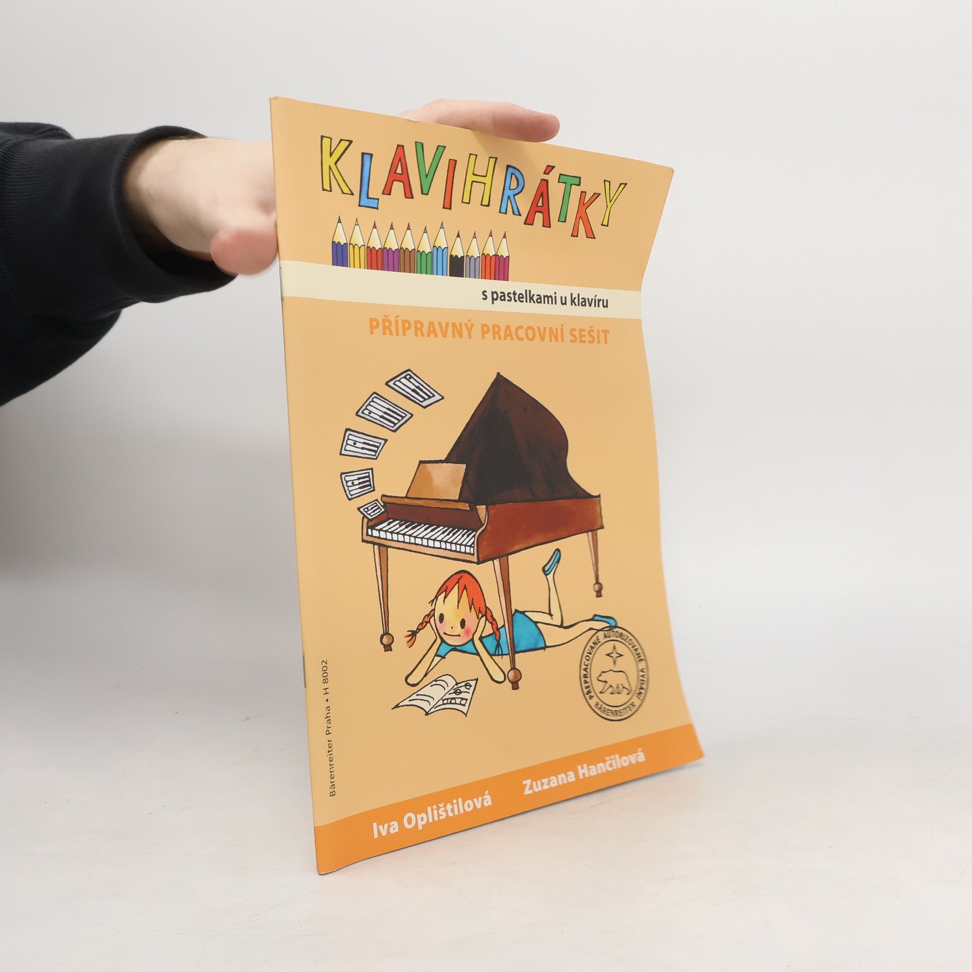 Bärenreiter Praha s.r.o Klavihrátky - přípravní pracovní sešit