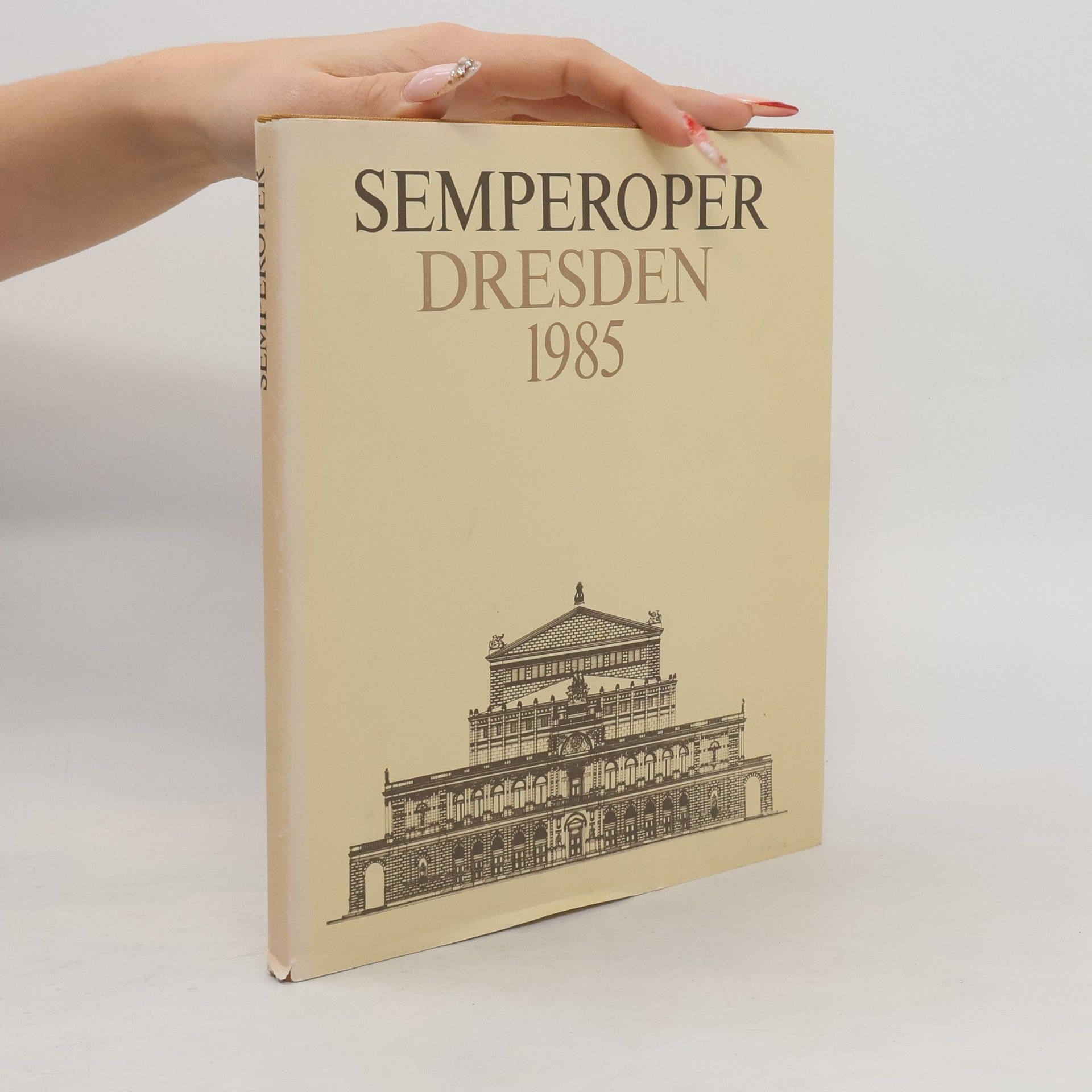 Siegfried Thienel Semper opera house Dresden 1985