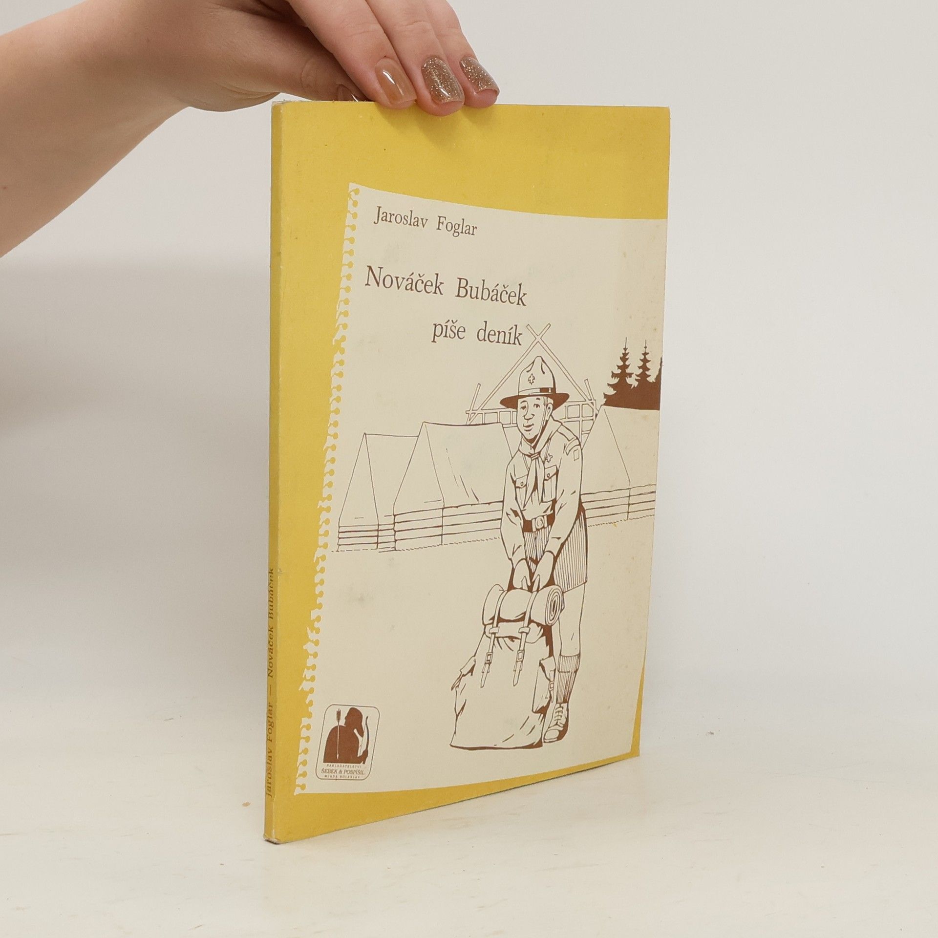 Jaroslav Foglar Nováček Bubáček píše deník