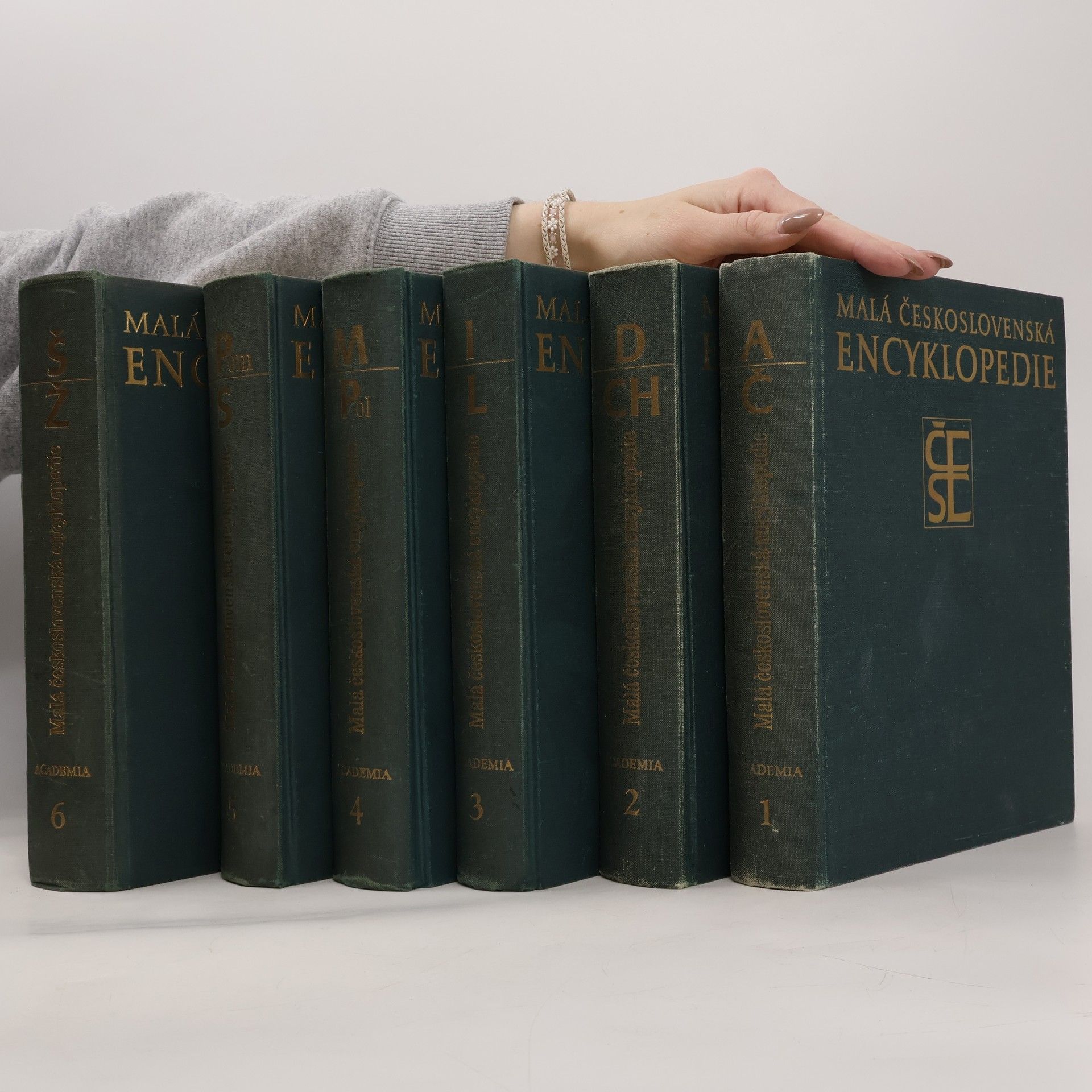 Kolektív autorov Malá československá encyklopedie 1-6