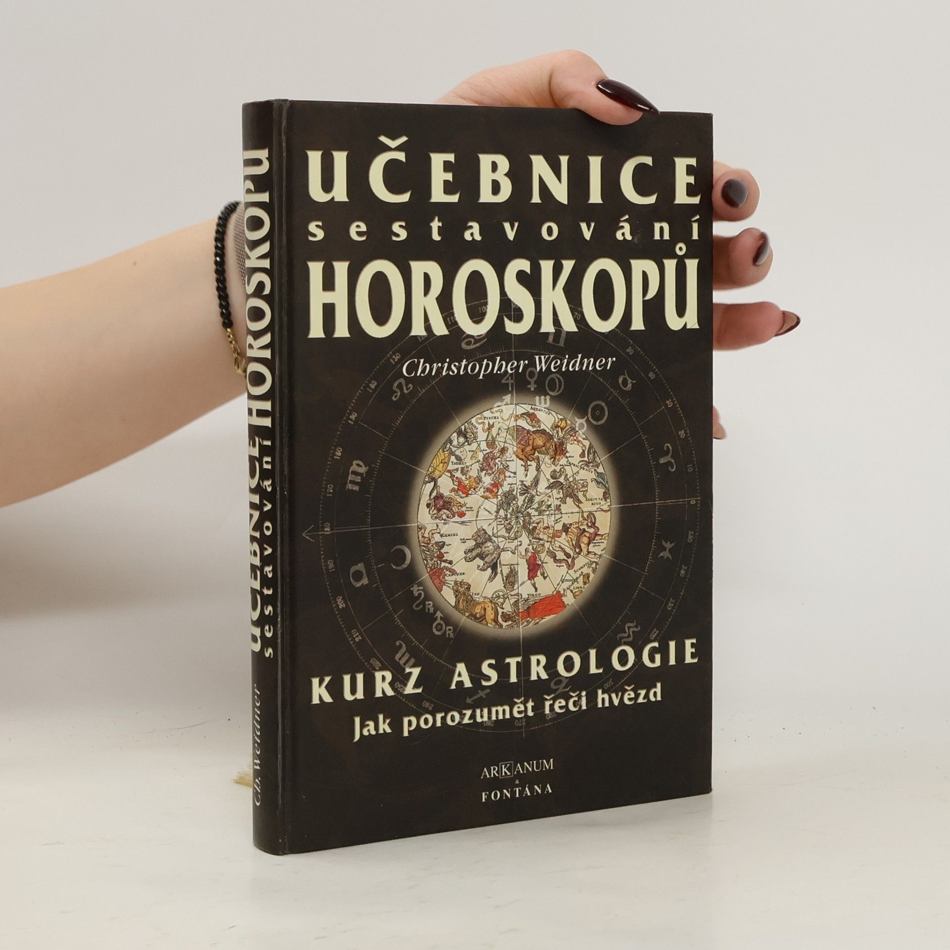 Christopher Weidner Učebnice sestavování horoskopů - kurz astrologie