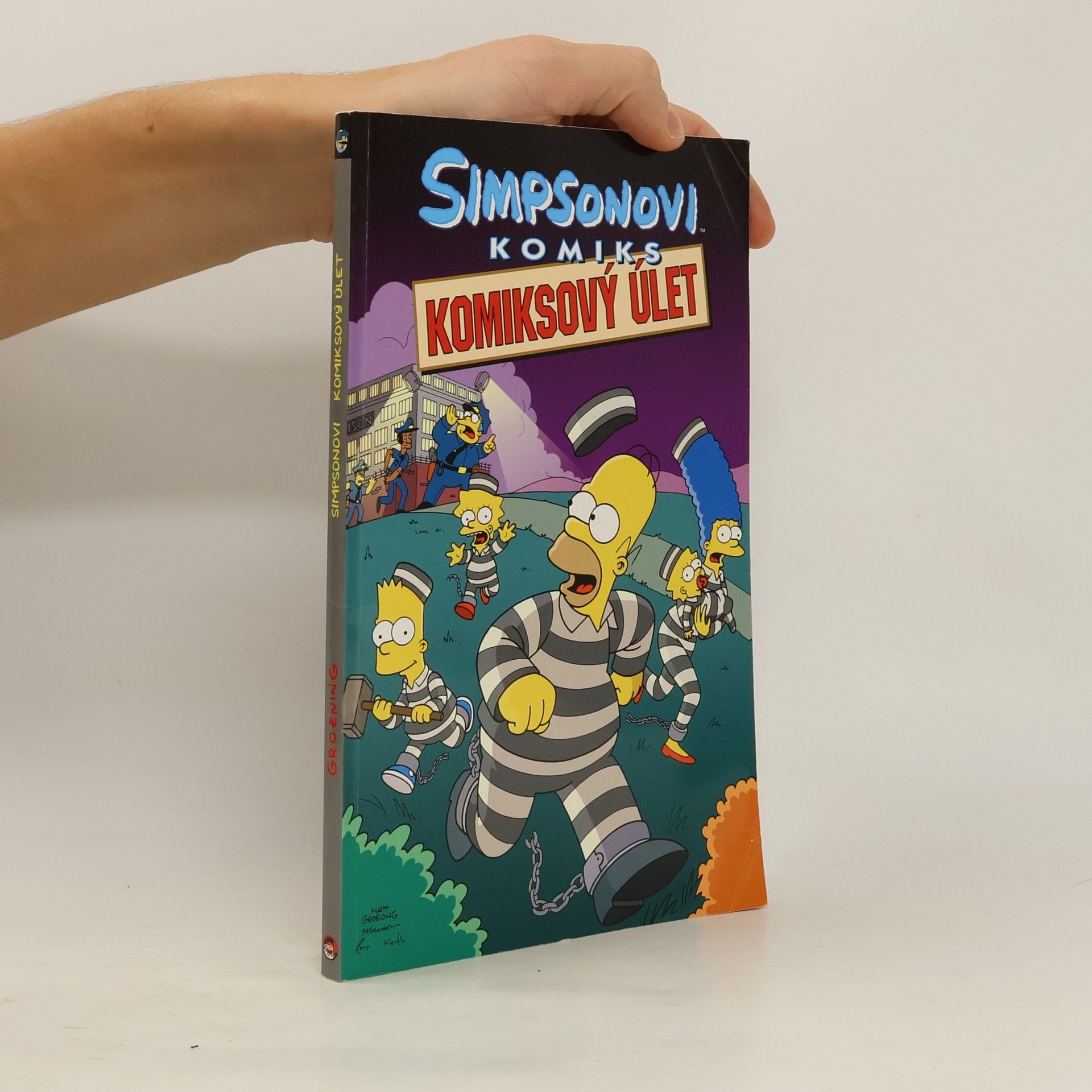 Matt Groening Simpsonovi. Komiksový úlet