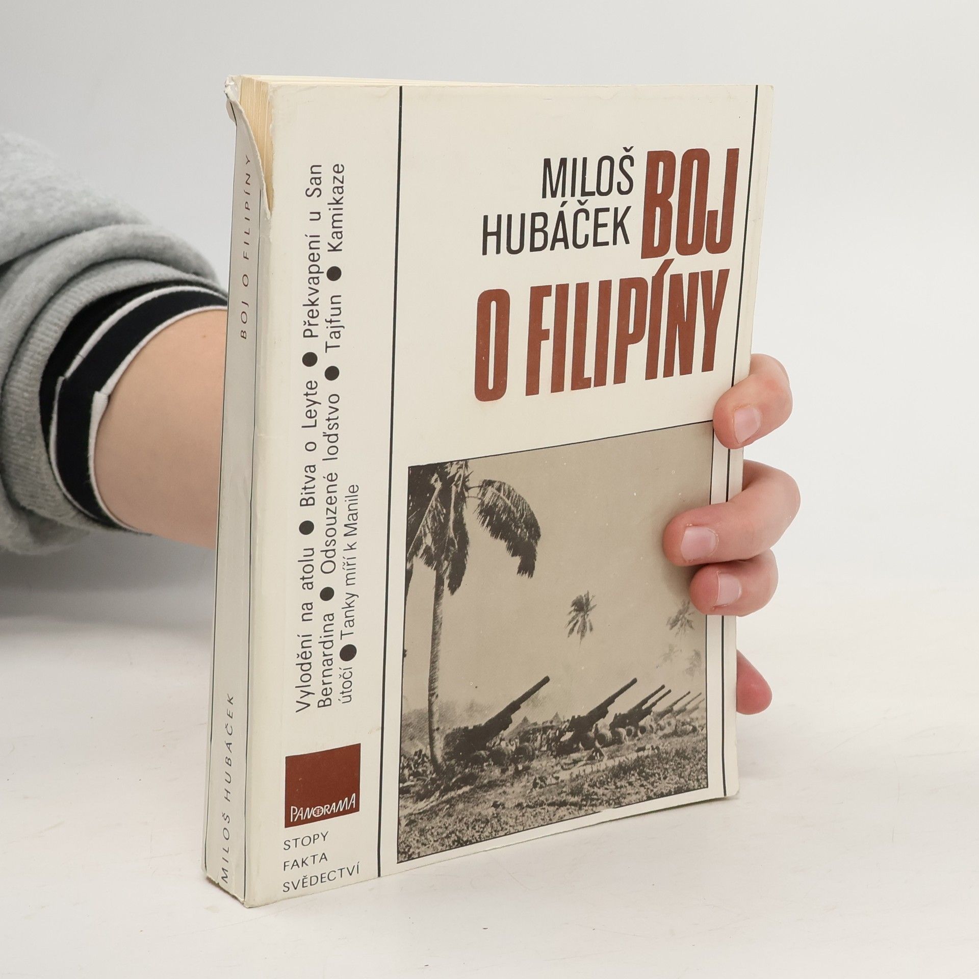 Miloš Hubáček Boj o Filipíny