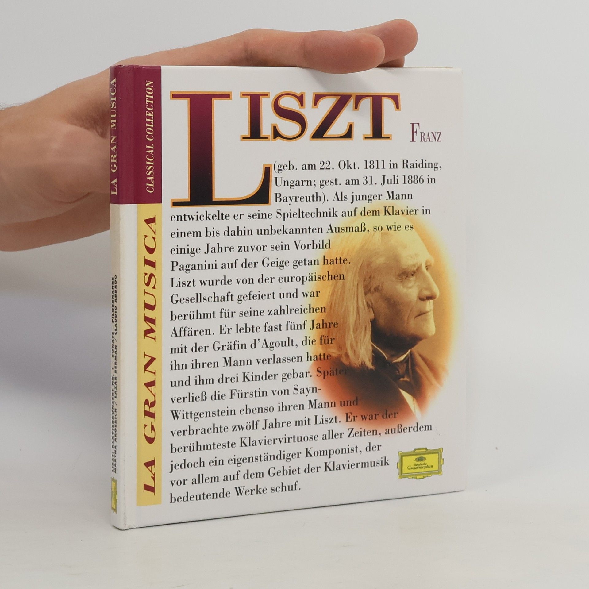 Liszt Franz Konzert für Klavier und Orchester Nr. 1 Es-Dur