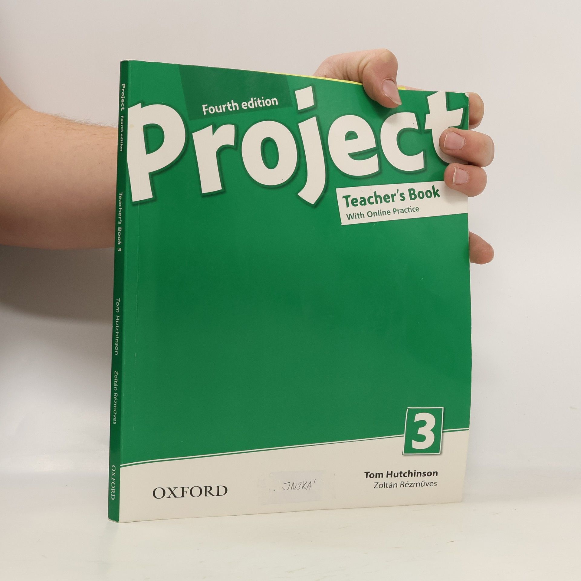 Tom Hutchinson Project 3. Teacher's book with online practice. Fourth edition
