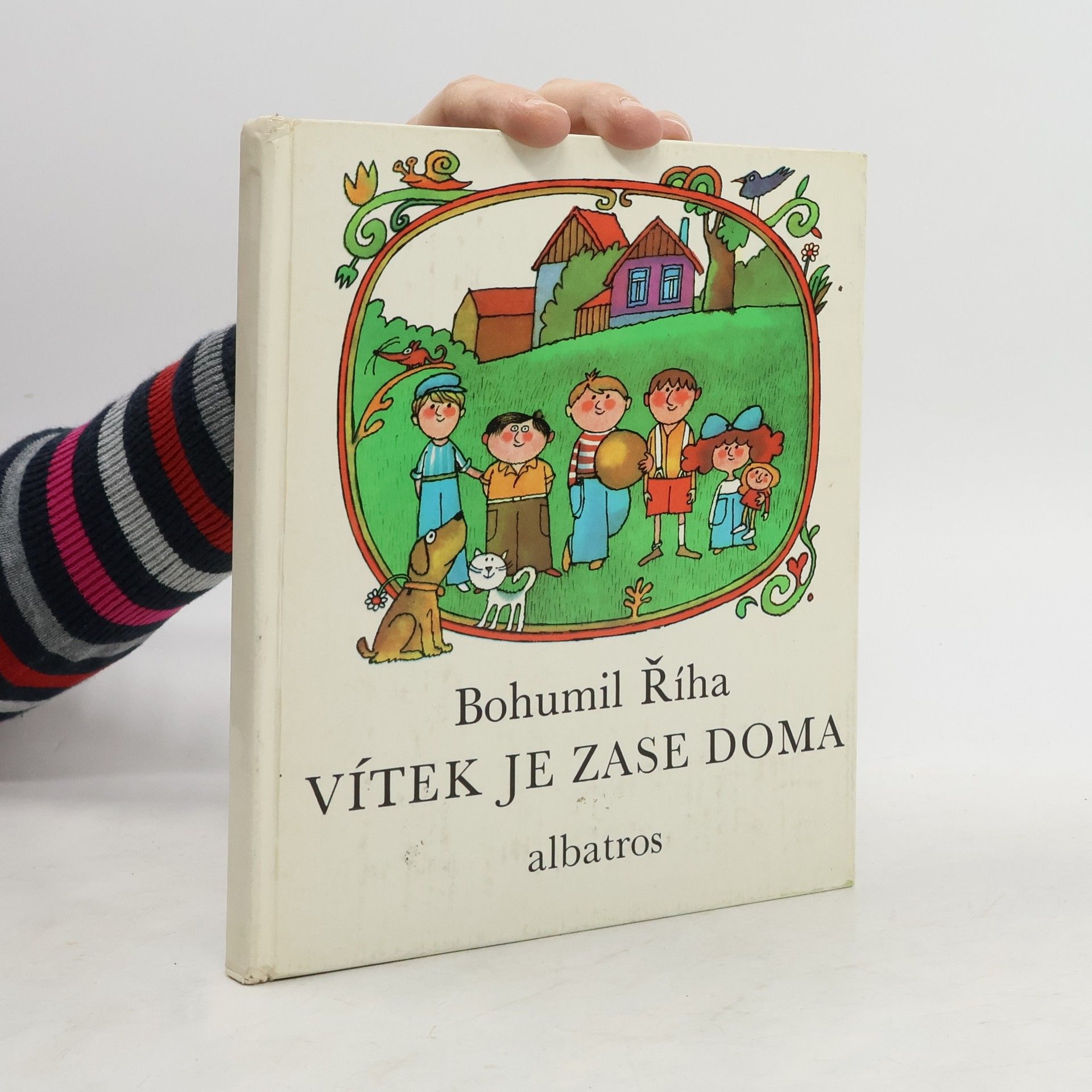 Bohumil Říha Vítek je zase doma