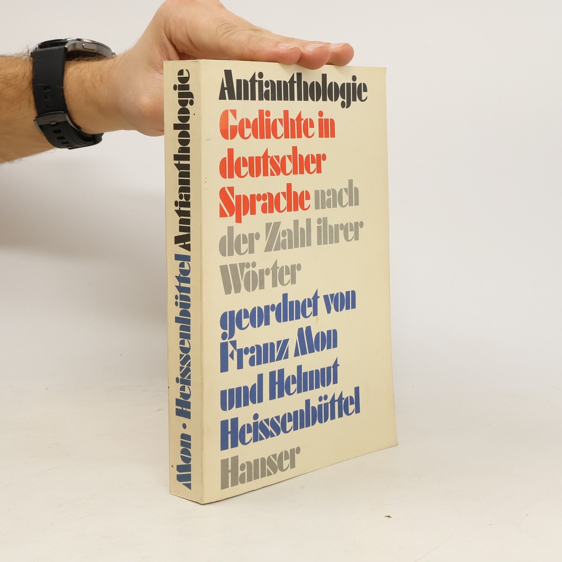 Franz Mon Antianthologie