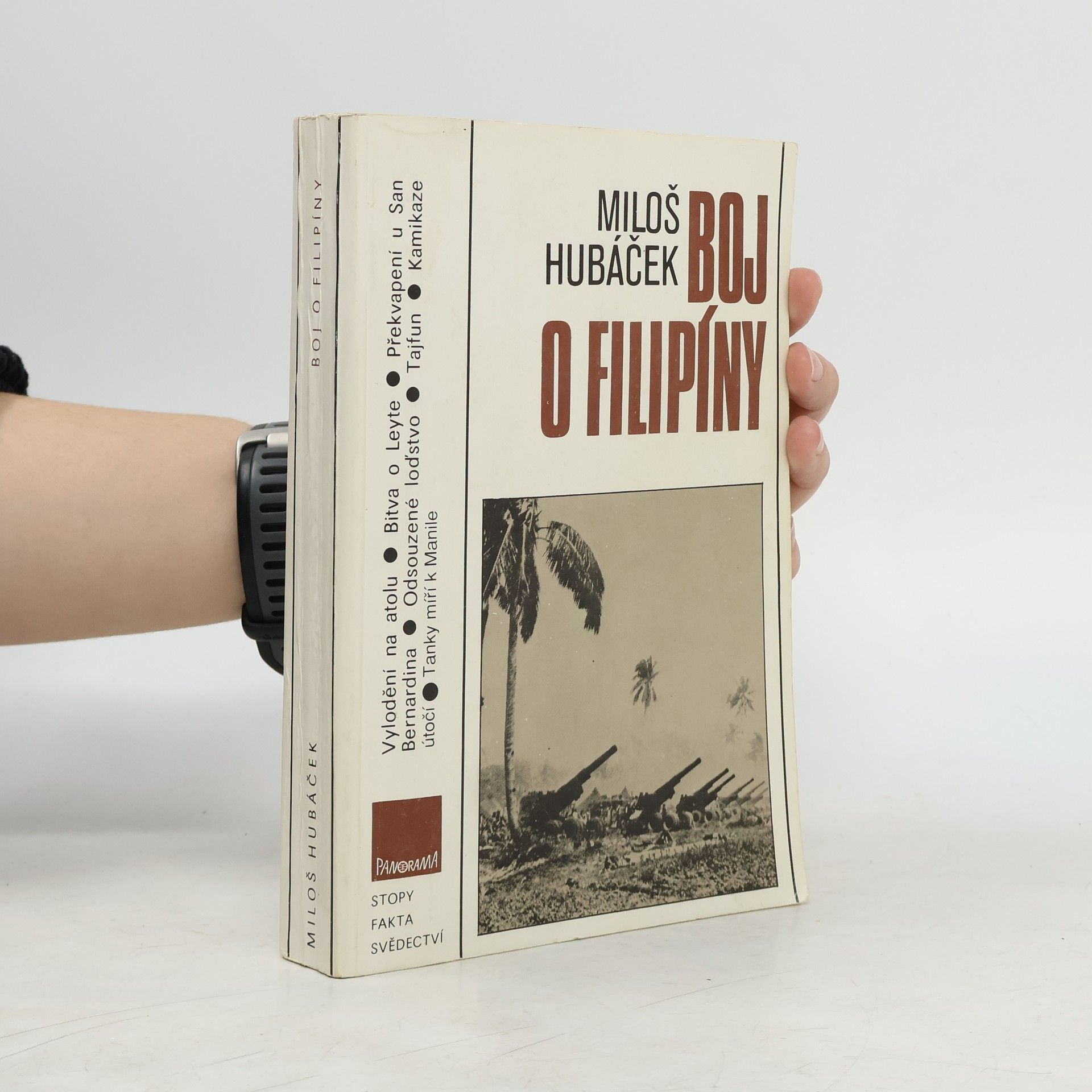 Miloš Hubáček Boj o Filipíny