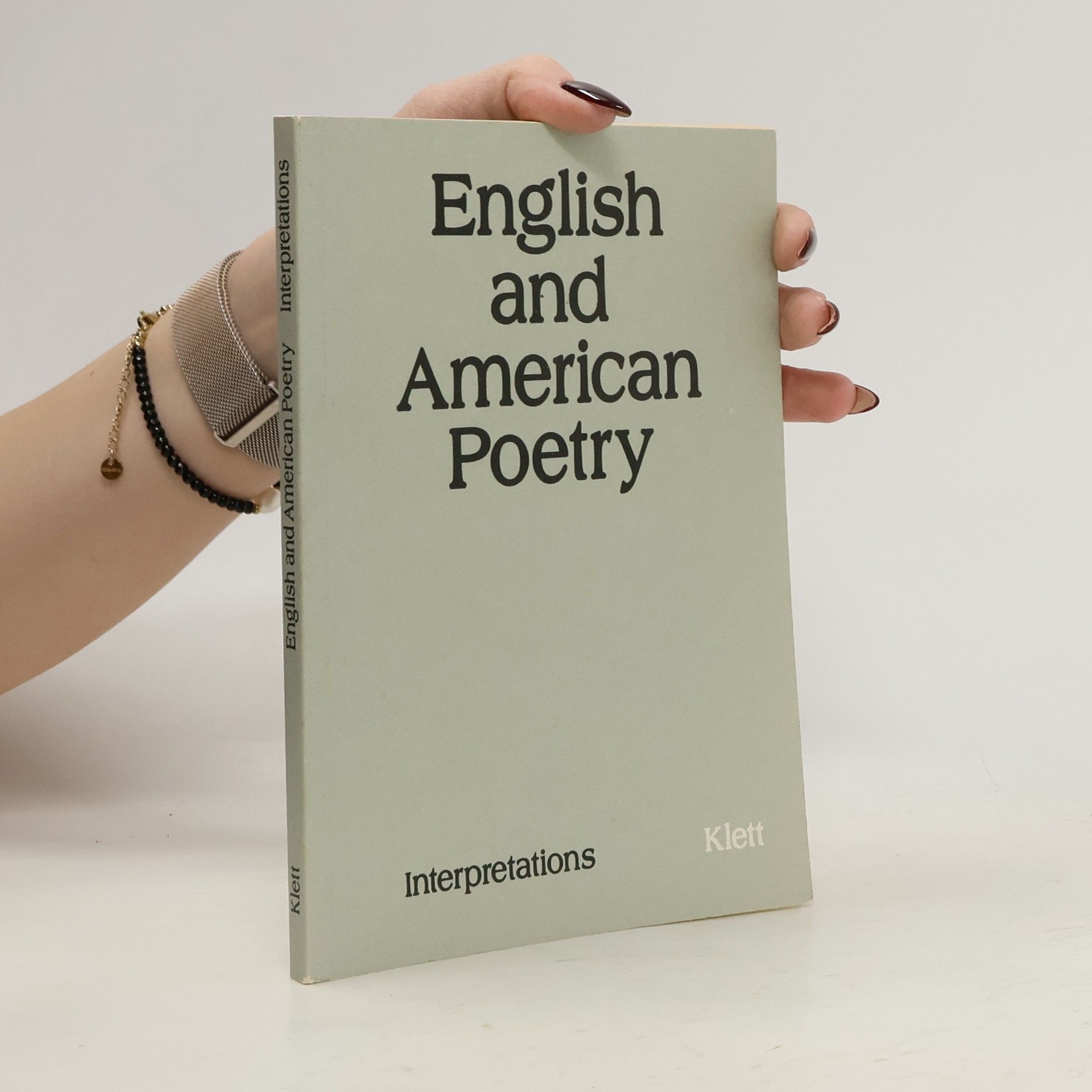 English and American Poetry