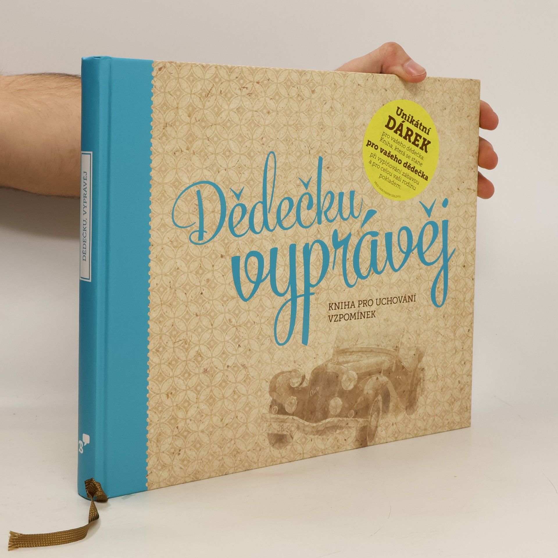 Monika Kopřivová Dědečku, vyprávěj. Kniha pro uchování vzpomínek