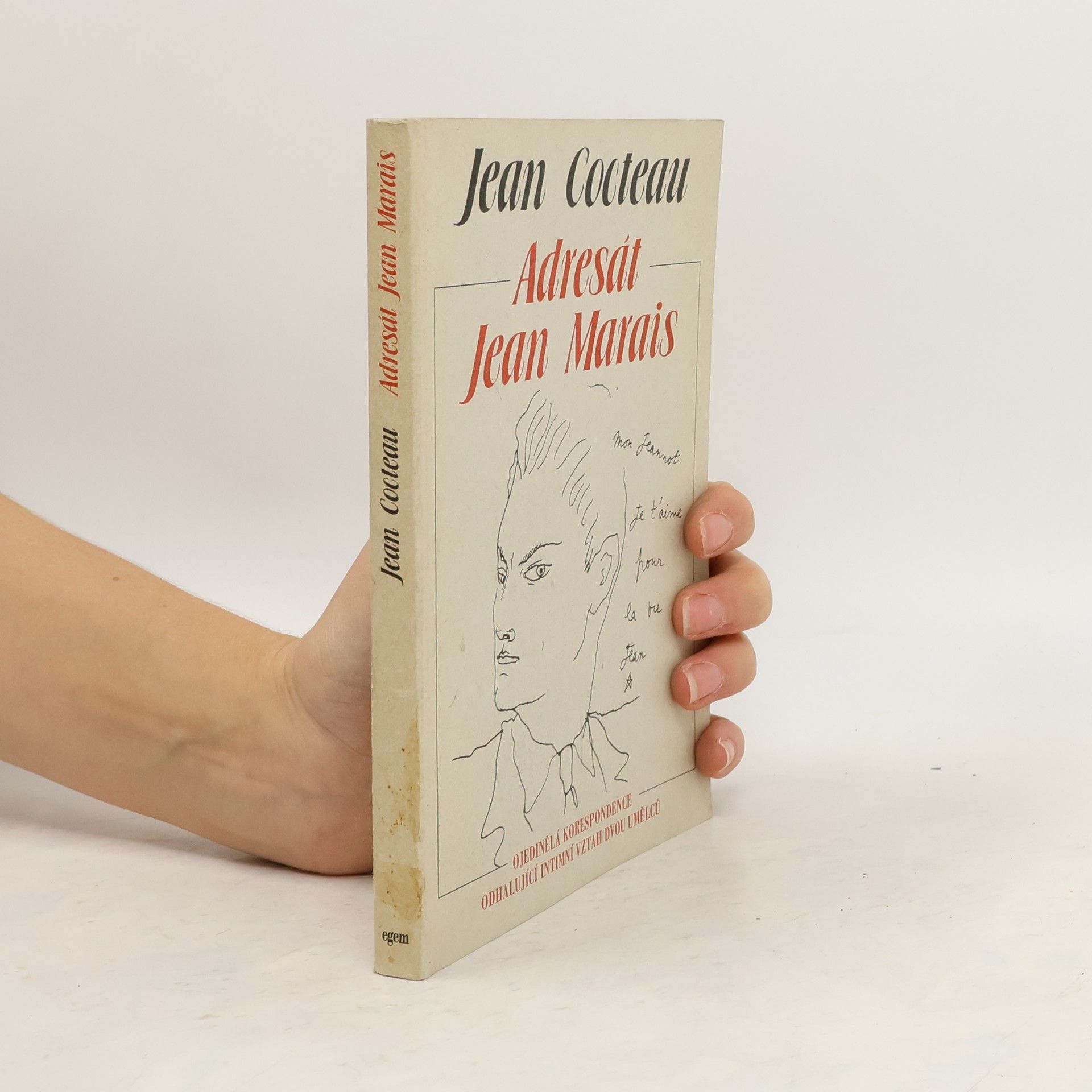 Jean Cocteau Adresát Jean Marais