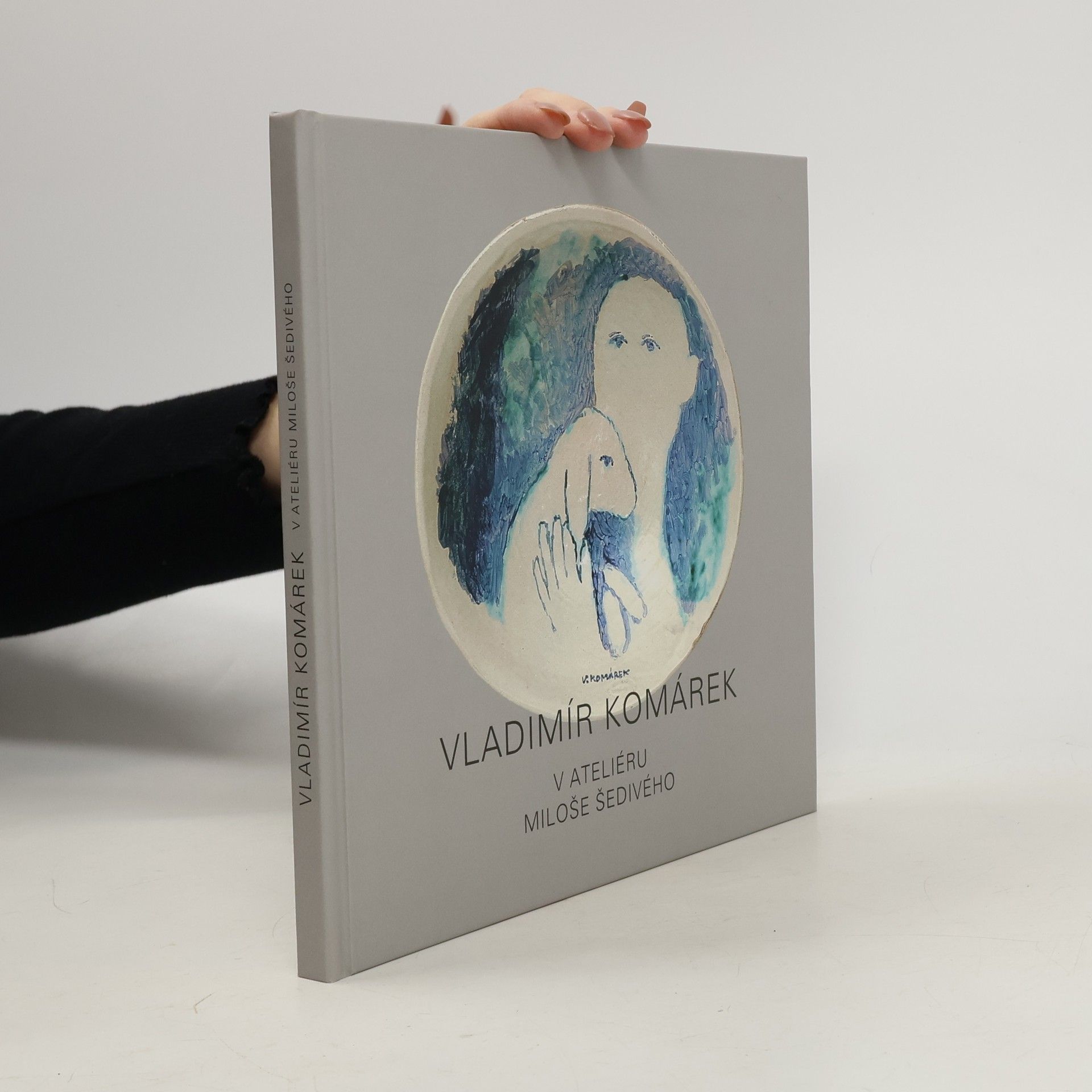Vladimír Komárek Vladimír Komárek v ateliéru Miloše Šedivého