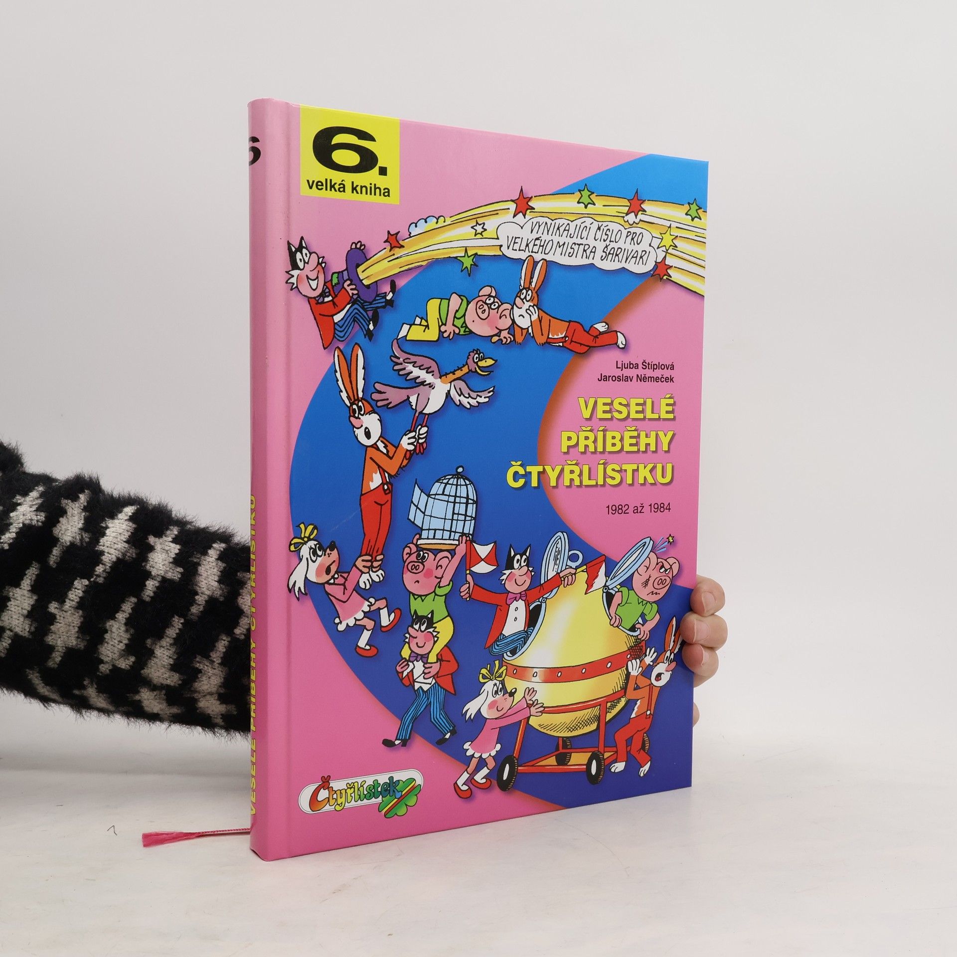 Jaroslav Němeček Veselé příběhy Čtyřlístku 1982-1984, 6. velká kniha