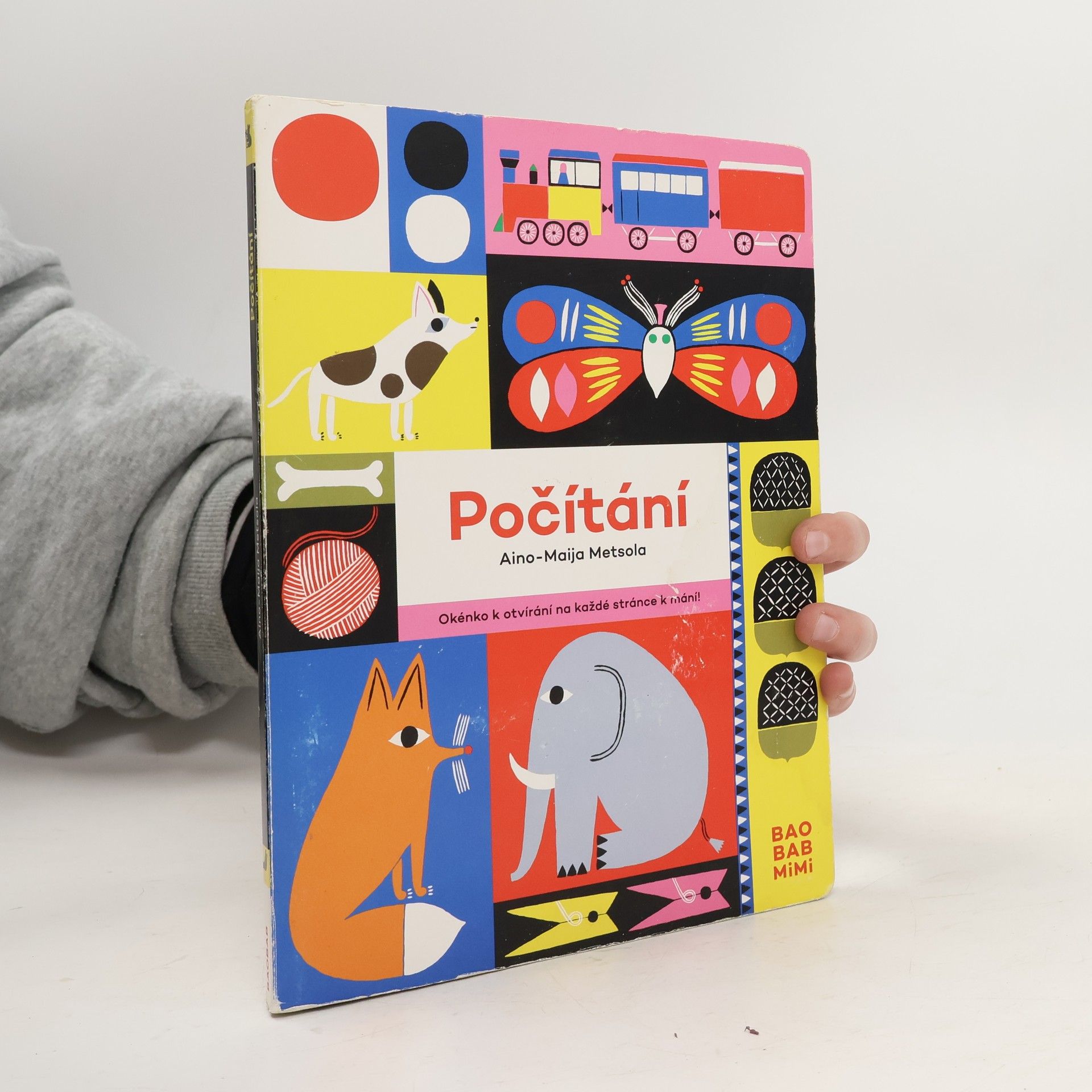 Aino Maija Metsola Počítání. Okénko k otvírání na každé stránce k mání