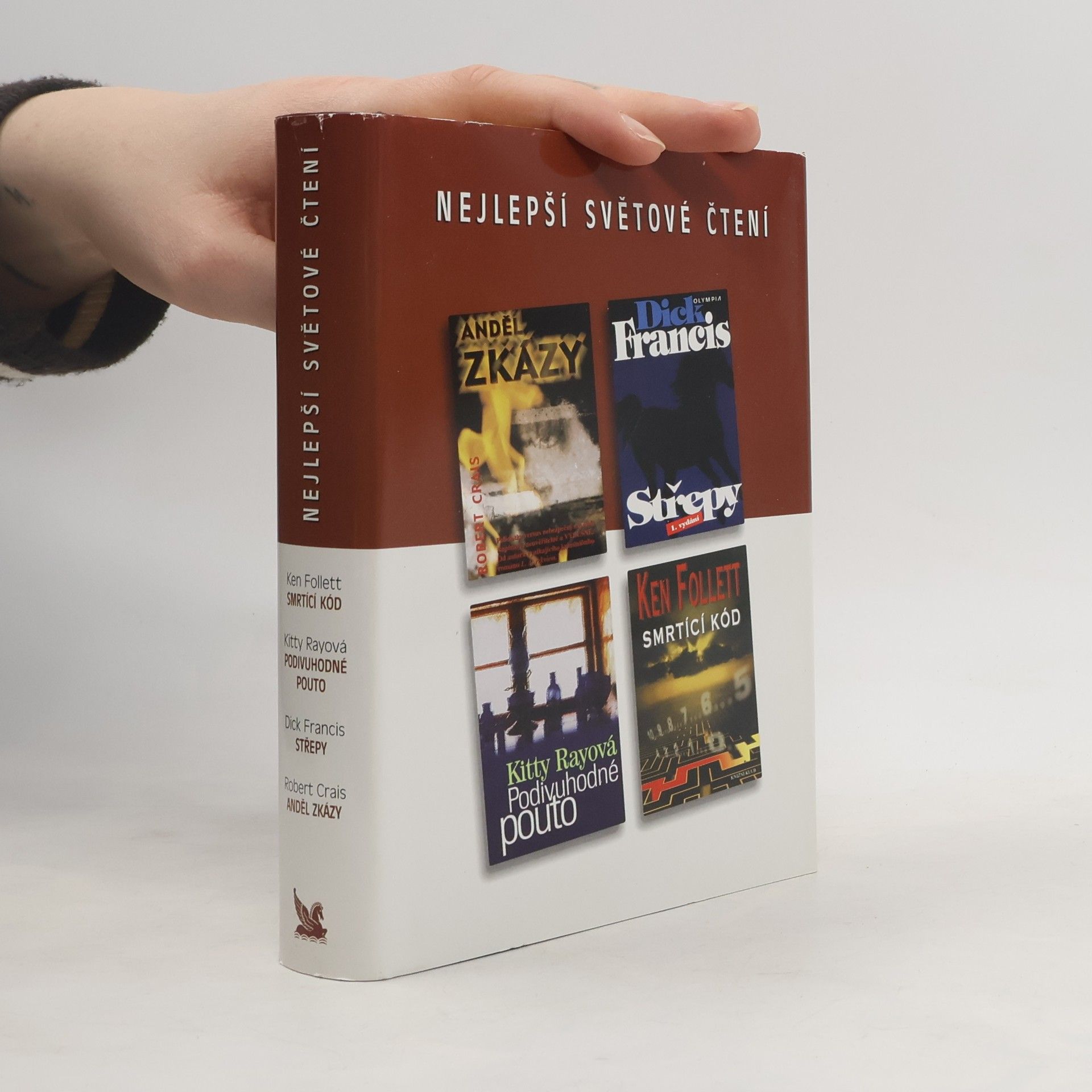 Nejlepší světové čtení: Anděl zkázy, Střepy, Podivuhodné pouto, Smrtící kód