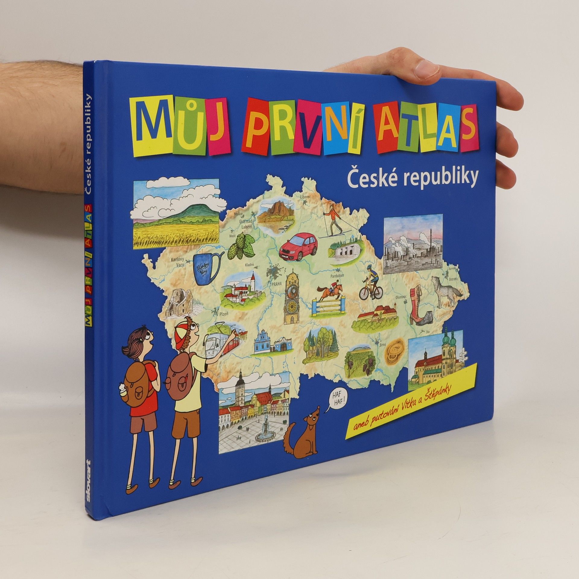 Vít Štěpánek Můj první atlas České republiky aneb Putování Vítka a Štěpánky