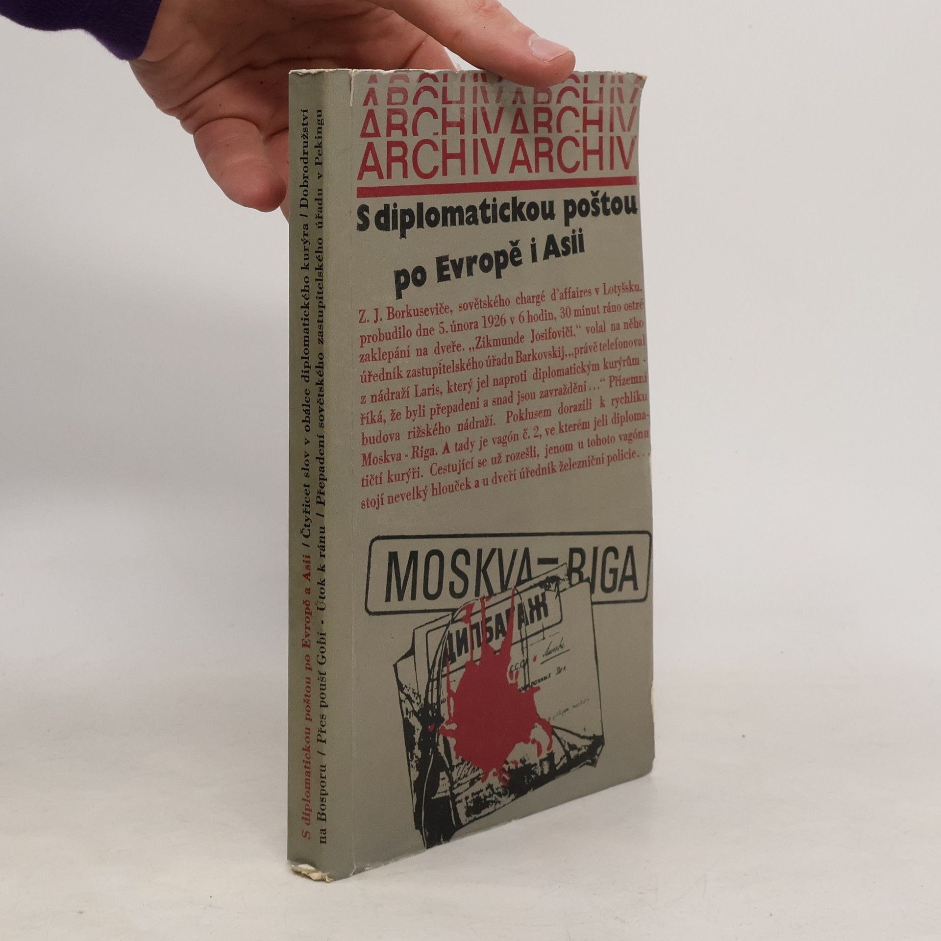 Collectif d'auteurs S diplomatickou poštou po Evropě i Asii