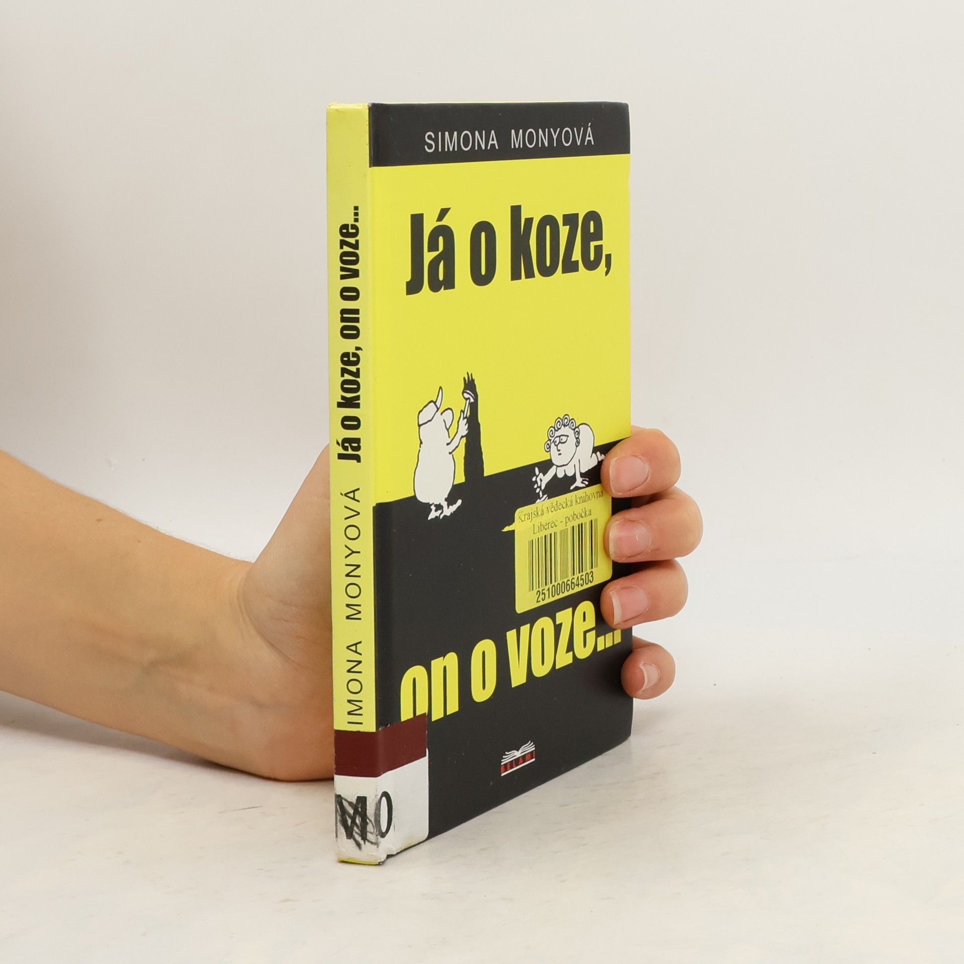 Simona Monyová Já o koze, on o voze...