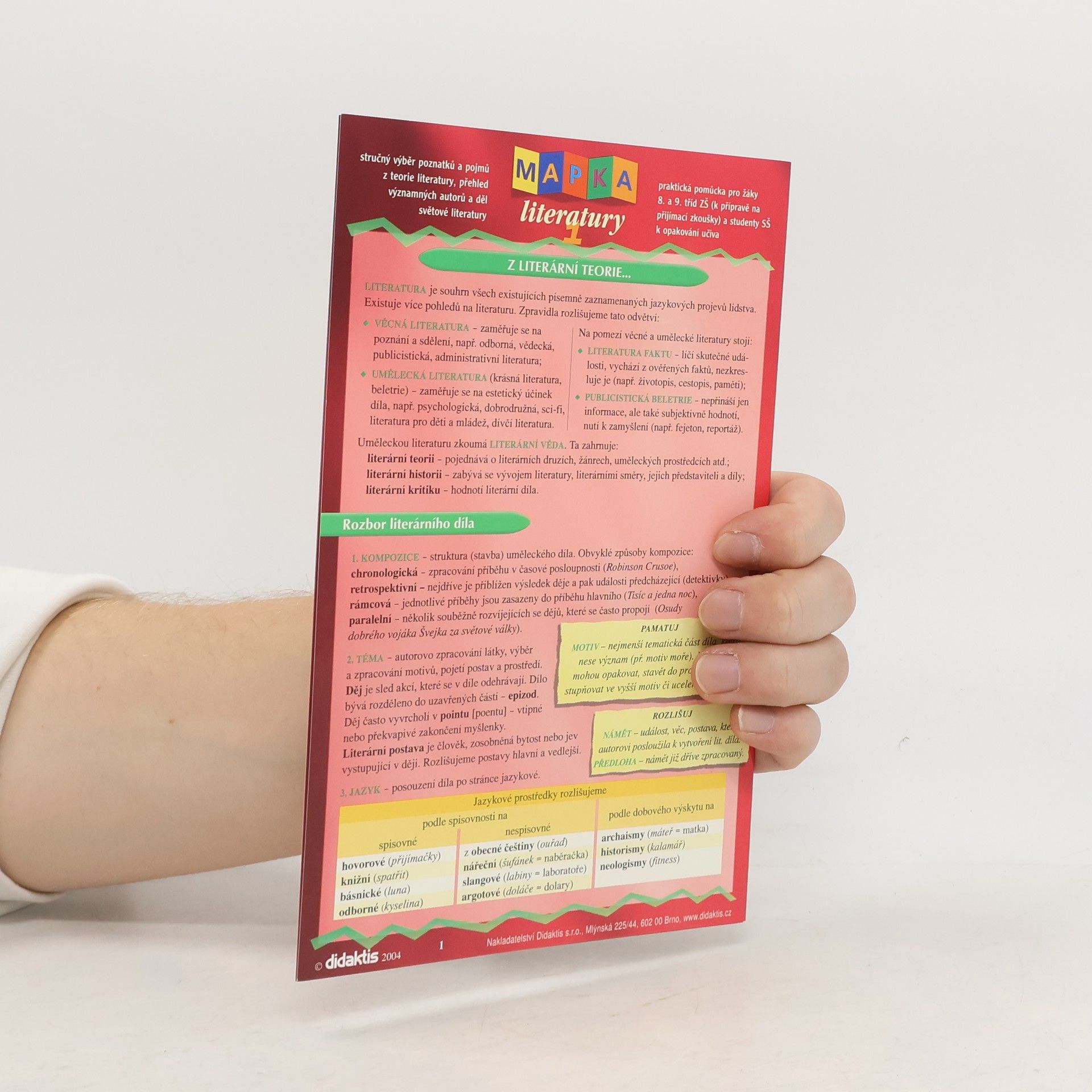 Collectif d'auteurs Mapka literatury 1