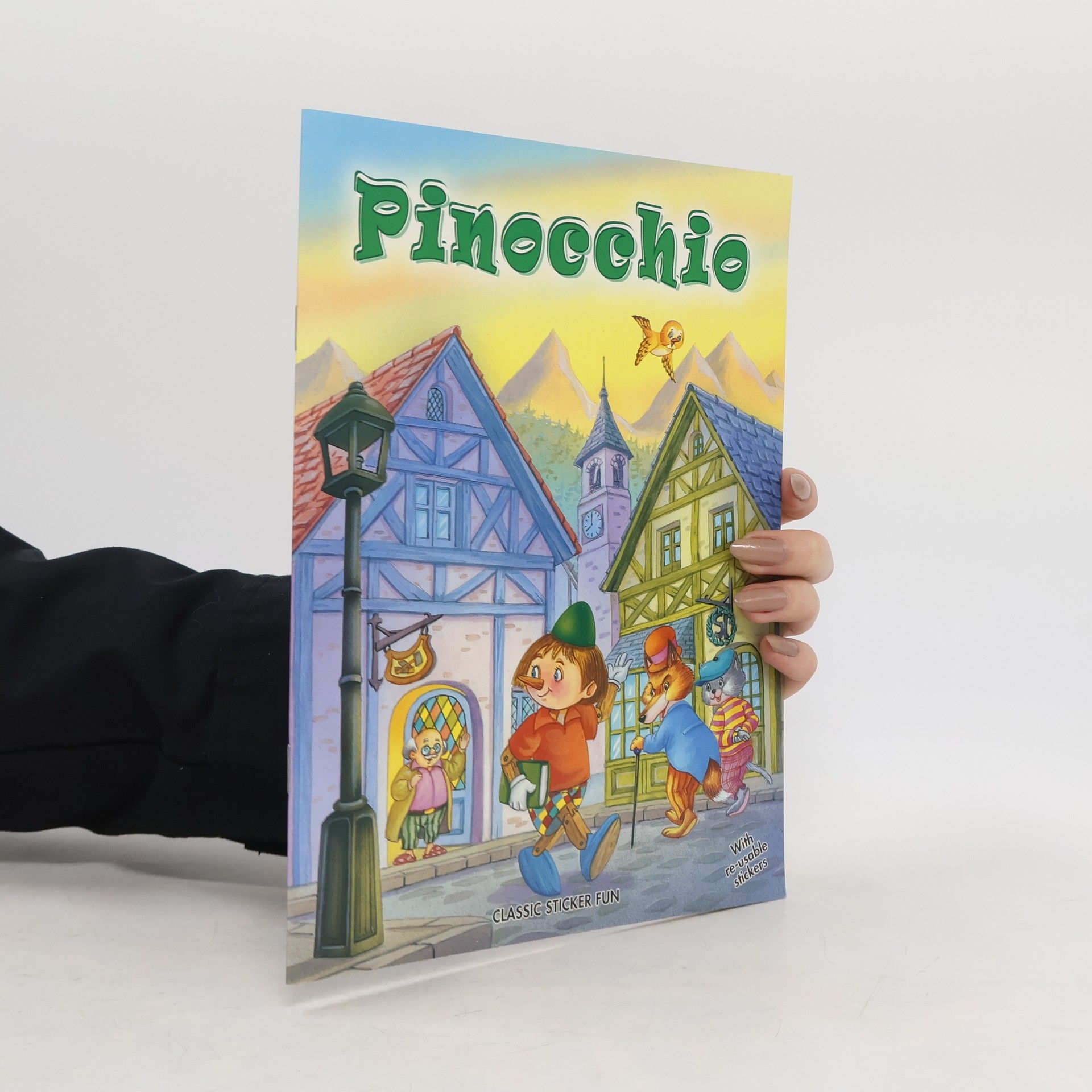 Collectif d'auteurs Classic Sticker Fun Book. Pinocchio