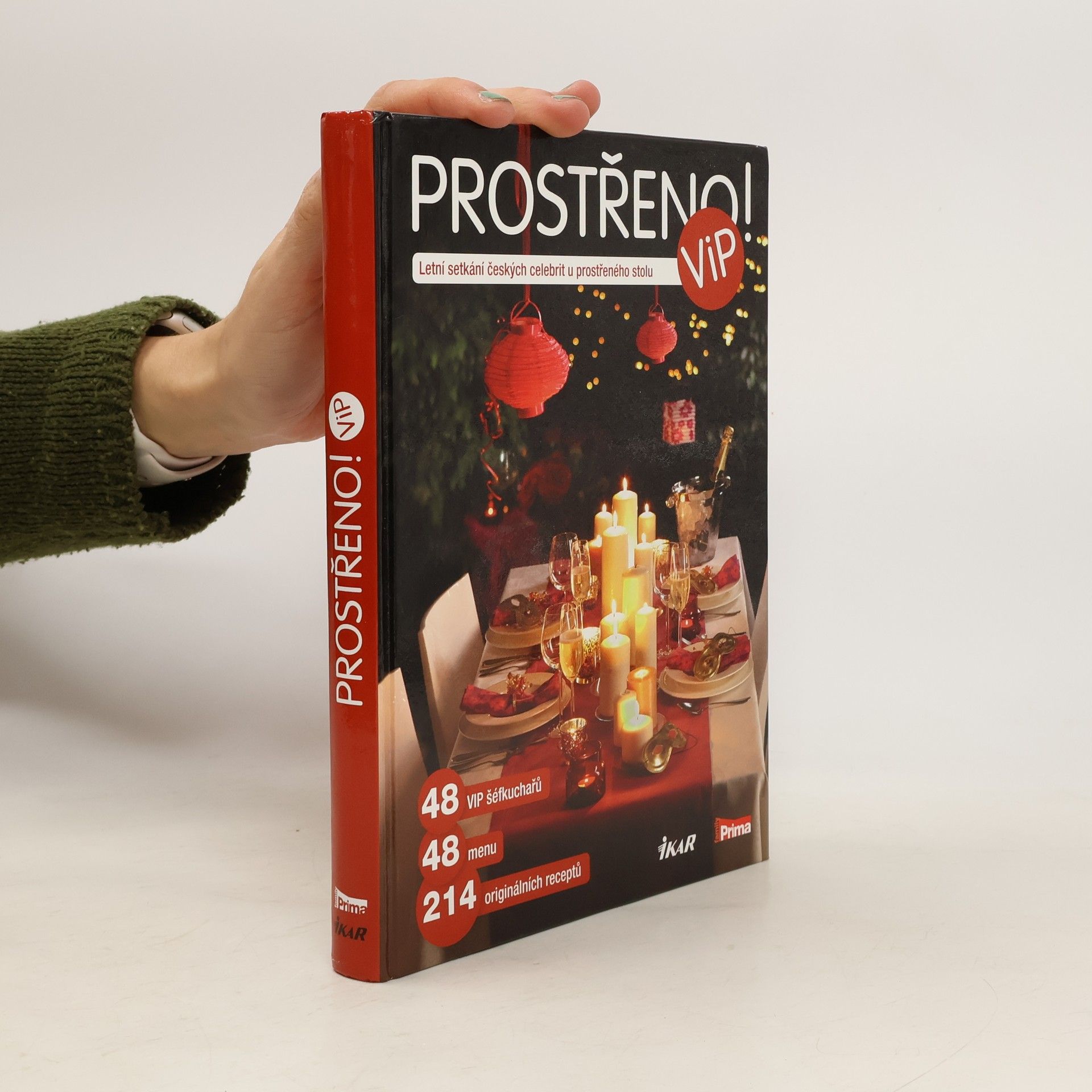 Marie Formáčková Prostřeno! ViP: Letní setkání českých celebrit u prostřeného stolu