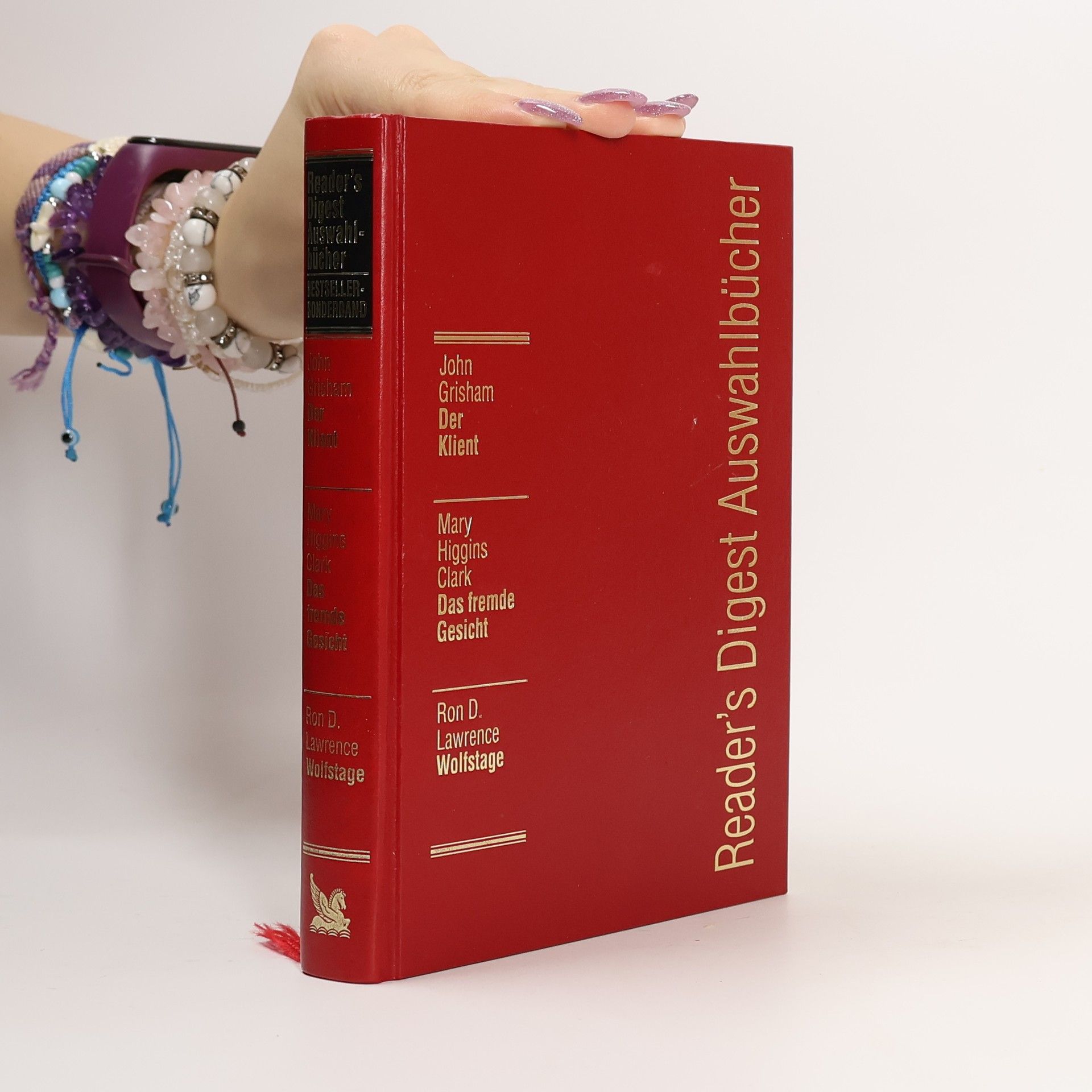 John Grisham Readers Digest Auswahlbücher. Der Klient. Das fremde Gesicht. Wolfstage