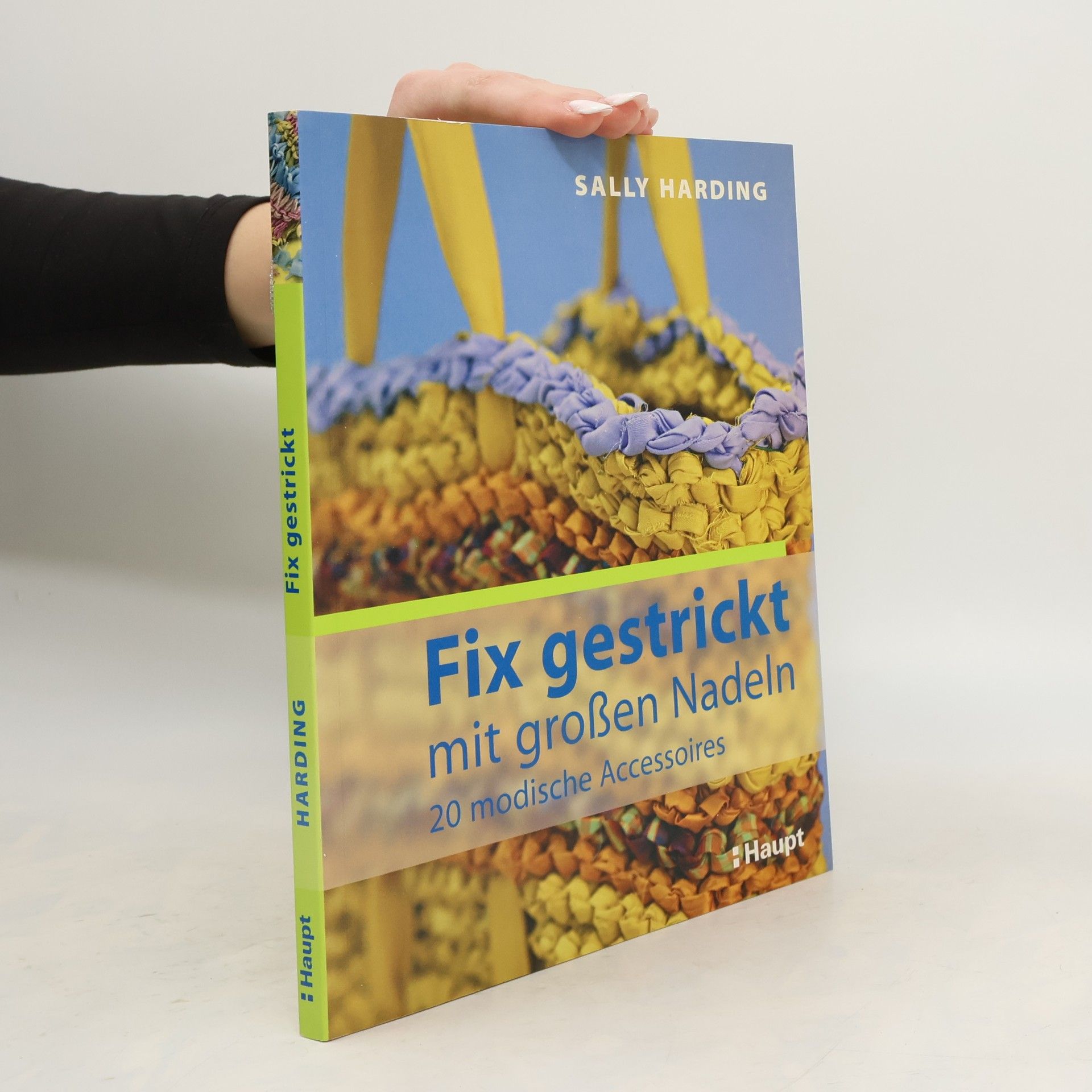 Fix gestrickt mit großen Nadeln