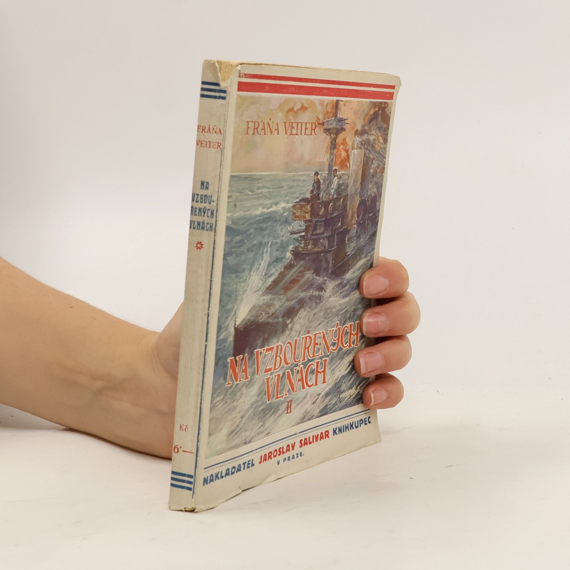 Fráňa Veiter Na vzbouřených vlnách II