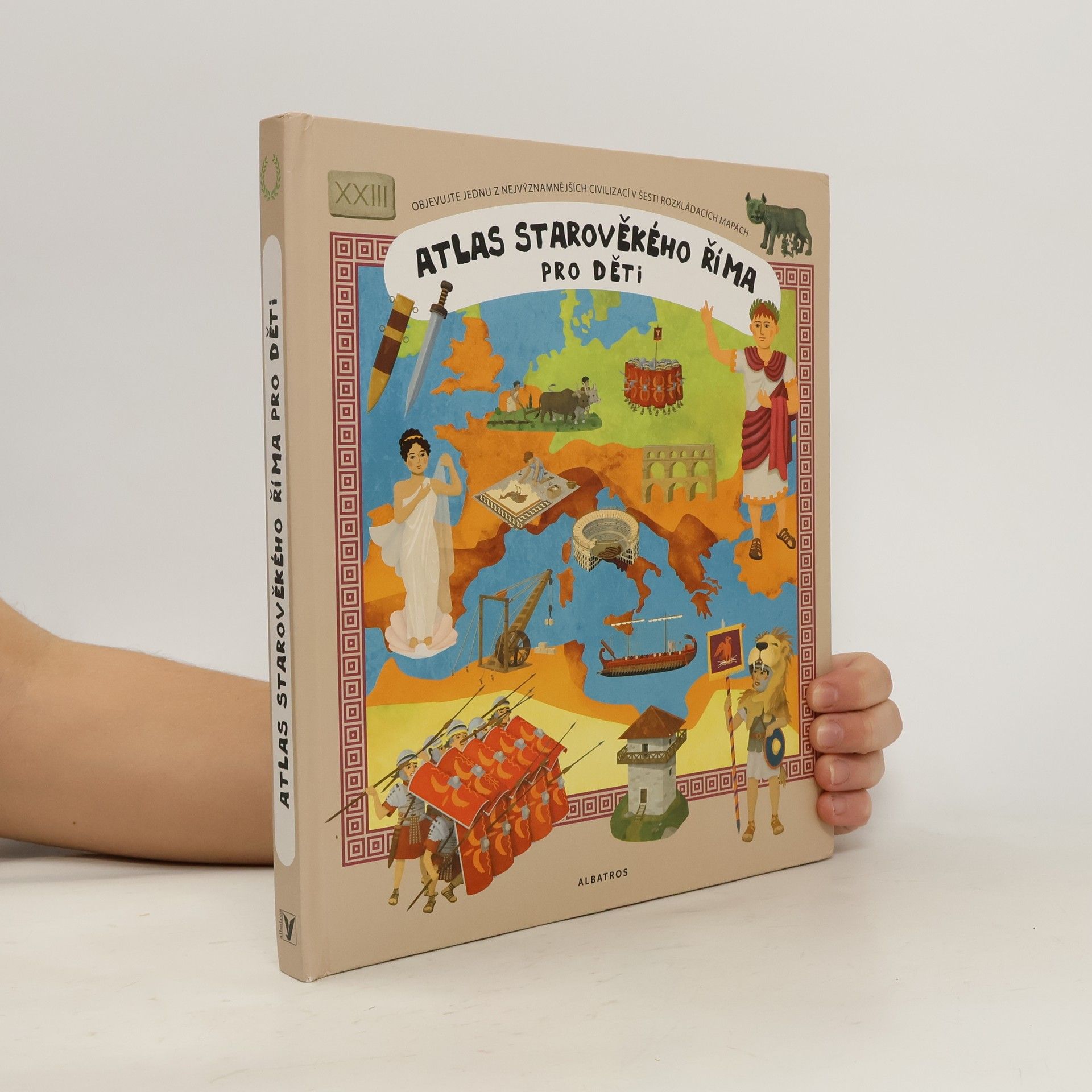 Tomáš Tůma Atlas starověkého Říma pro děti