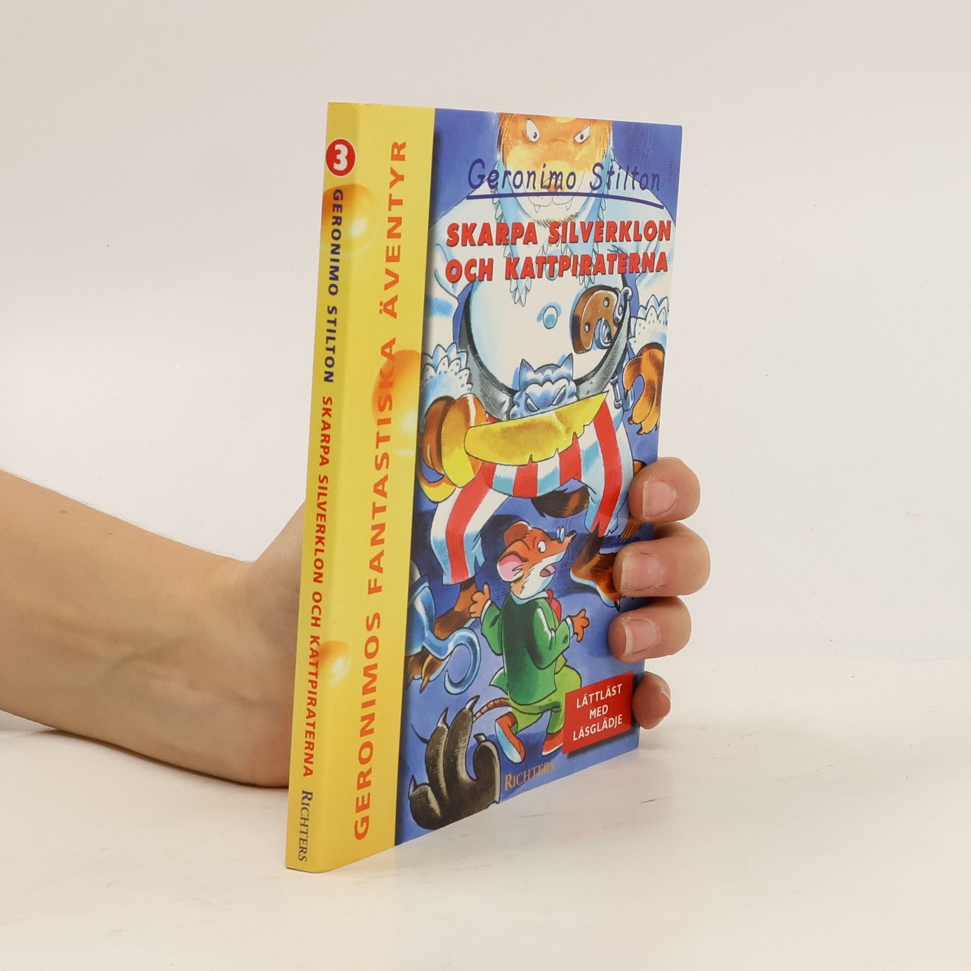 Elisabetta Dami Geronimos Fantastiska Äventyr - 3: Skarpa silverklon och kattpiraterna