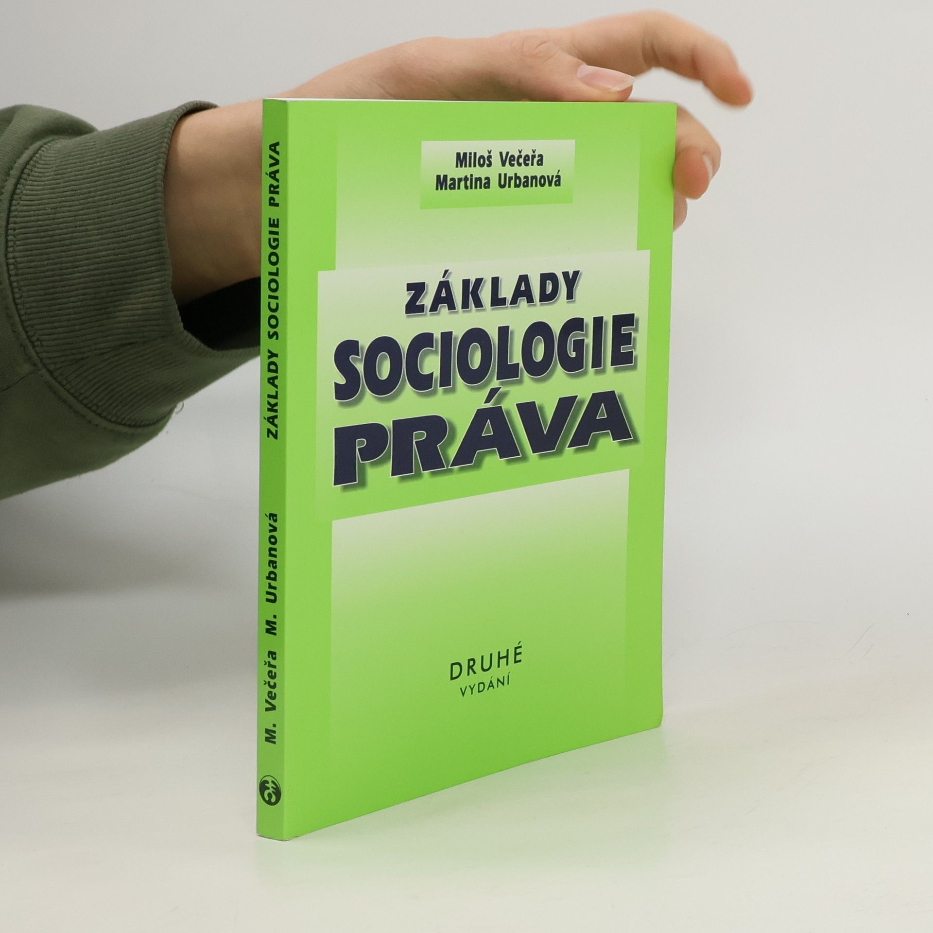 Miloš Večeřa Základy sociologie práva