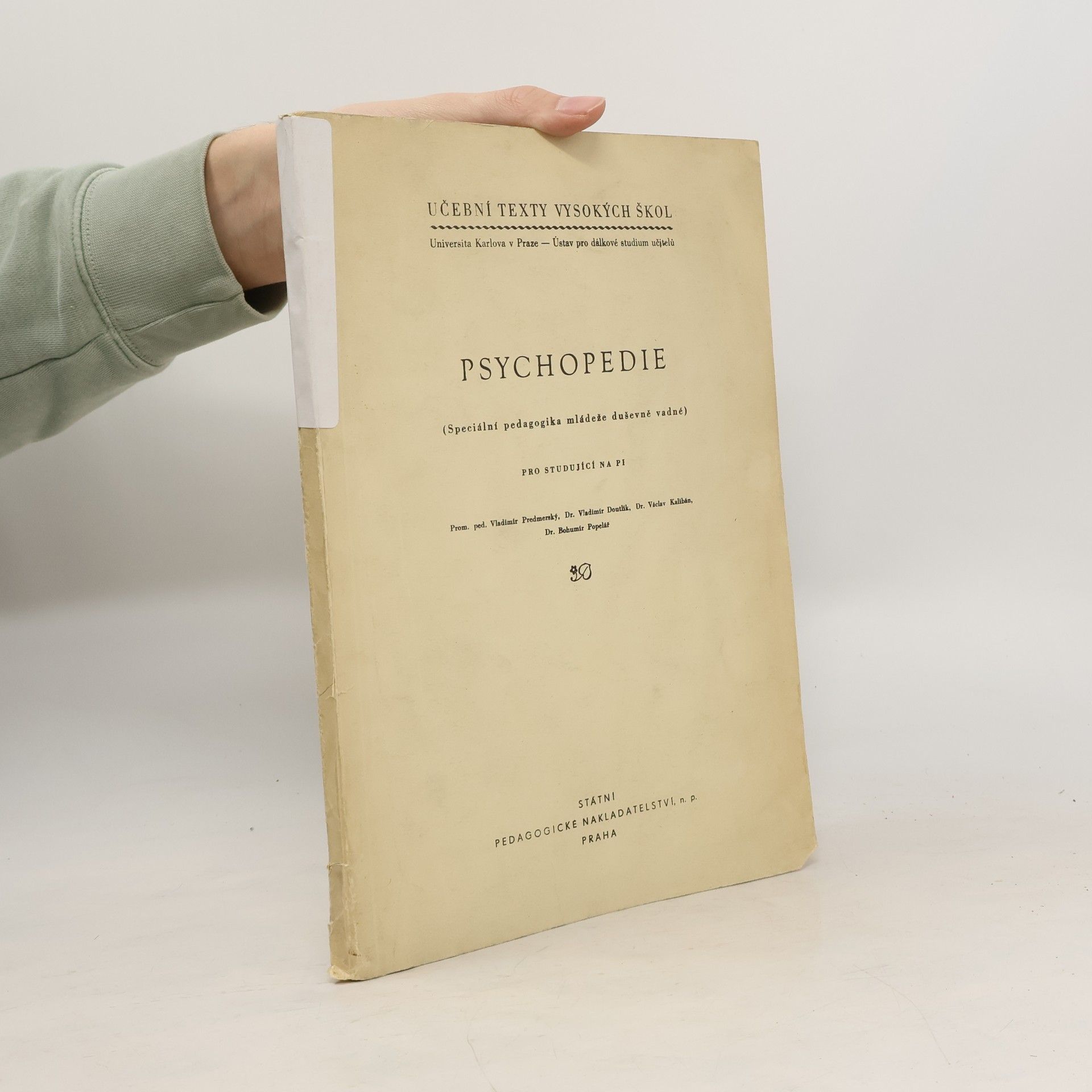 Vladimír Predmerský Psychopedie