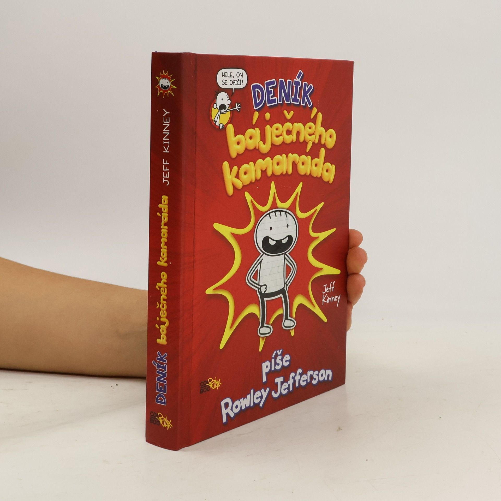 Jeff Kinney Deník báječného kamaráda. Píše Rowley Jefferson
