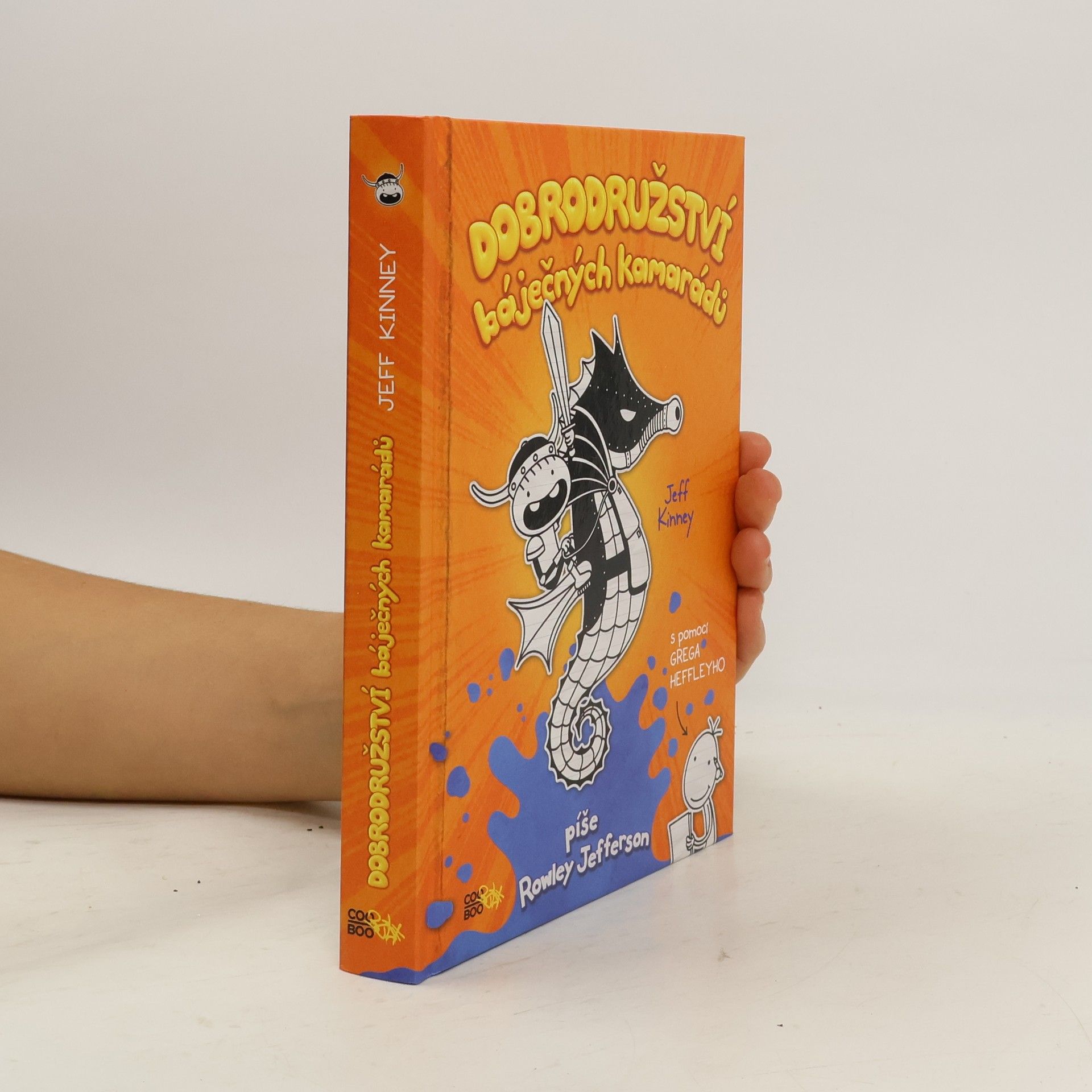 Jeff Kinney Dobrodružství báječných kamarádů. Píše Rowley Jefferson