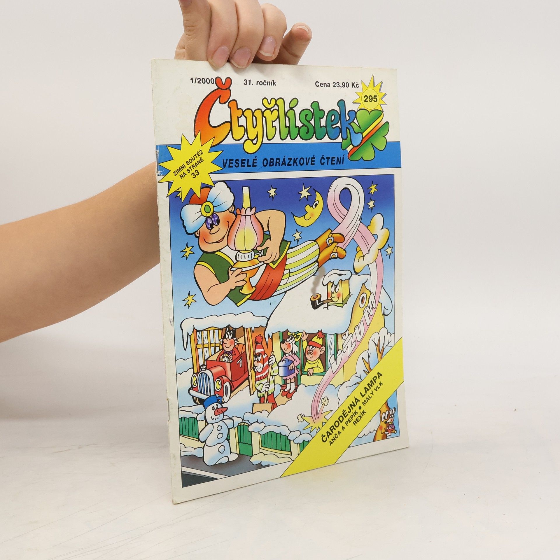 Kolektiv autorů Čtyřlístek 295. 1/2000 Čarodějná lampa