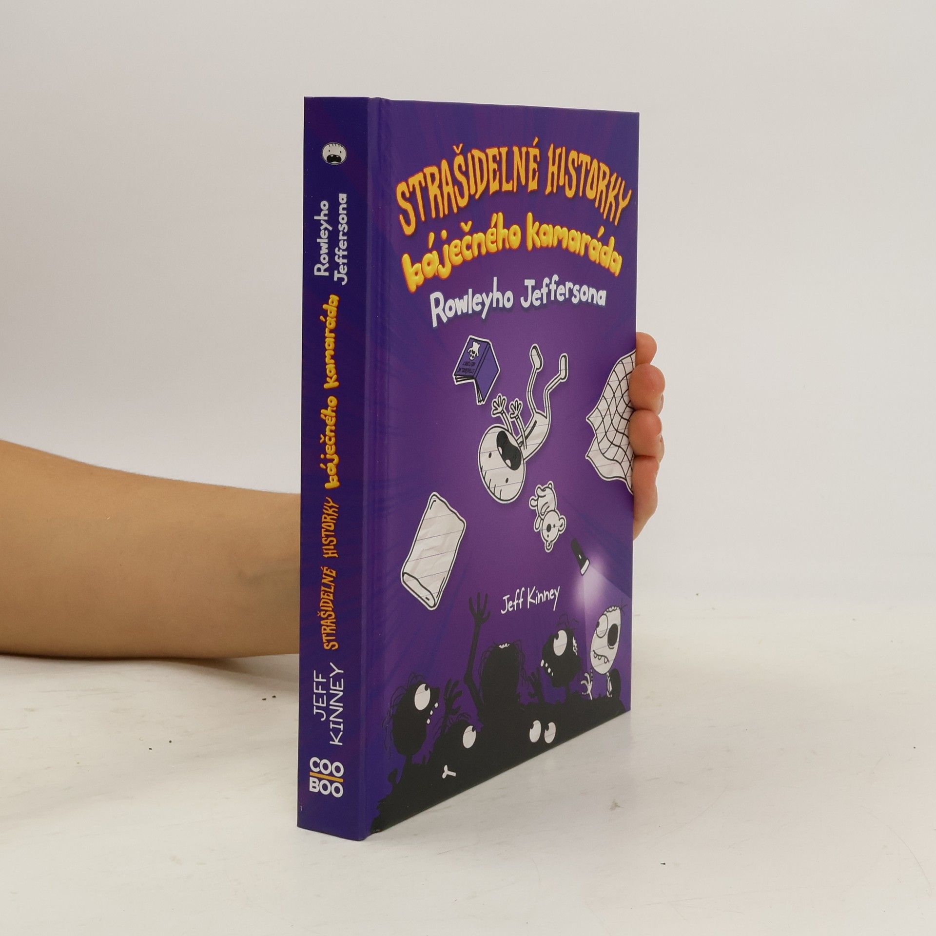 Jeff Kinney Strašidelné historky báječného kamaráda Rowleyho Jeffersona
