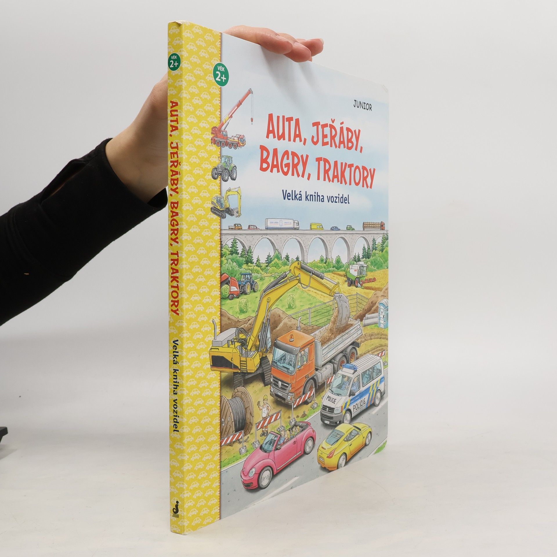 Collectif d'auteurs Auta, jeřáby, bagry, traktory