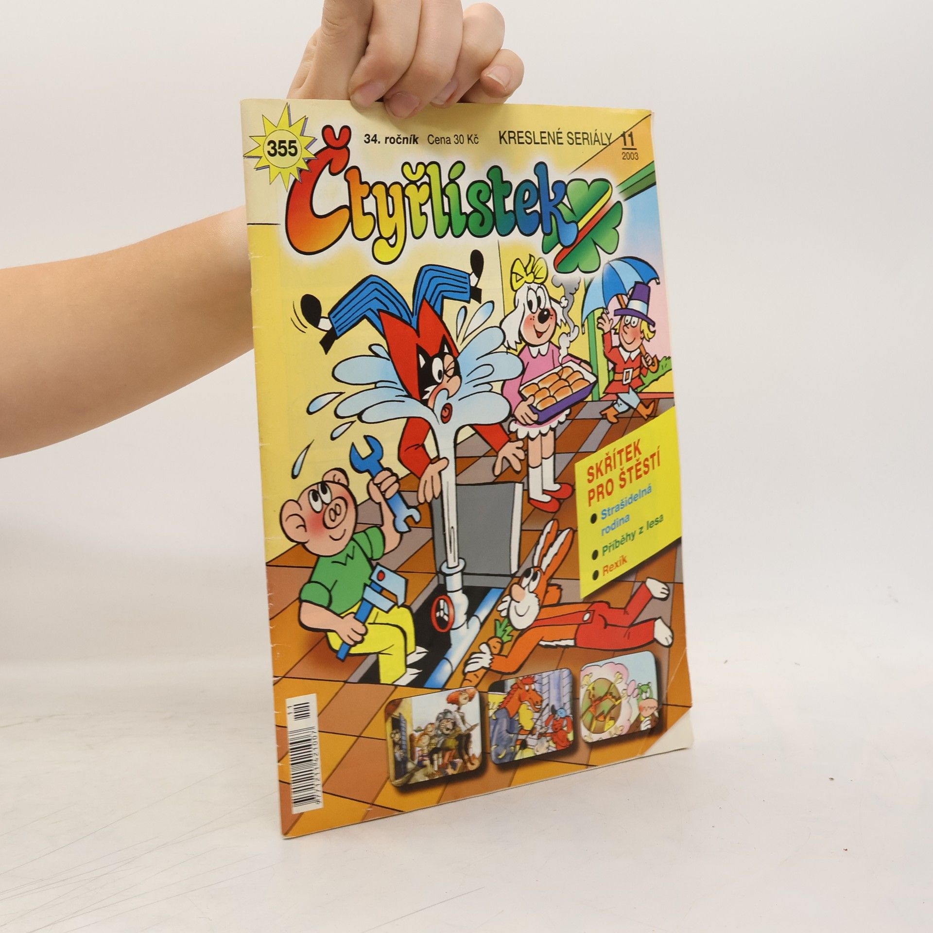 Kolektiv autorů Čtyřlístek 355. 11/2003