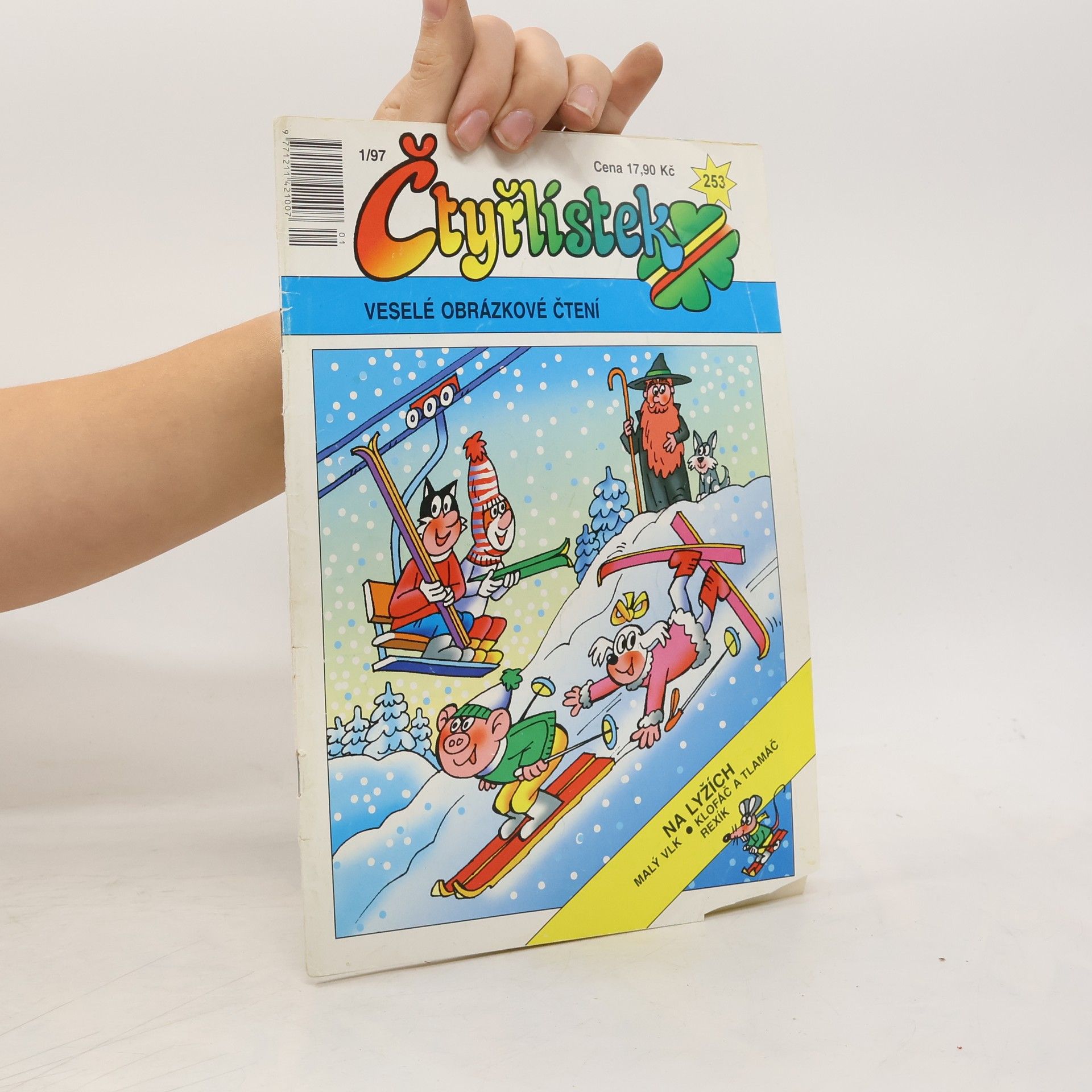 Kolektív autorov Čtyřlístek č. 253. Na lyžích