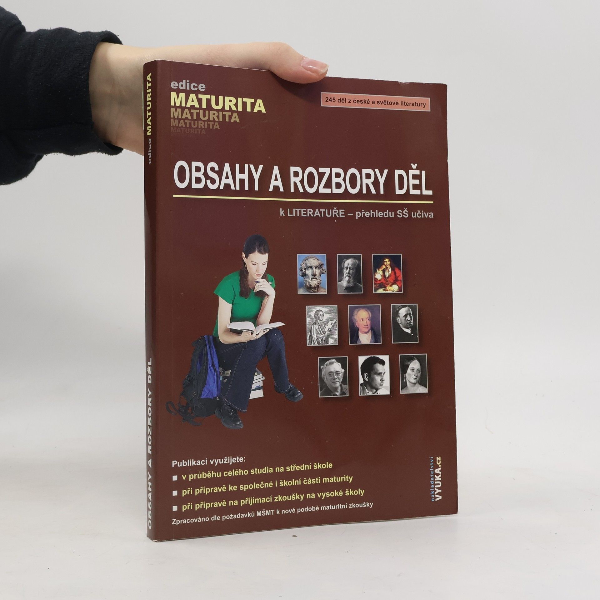 Otakar Slanař Obsahy a rozbory děl. K Literatuře - přehledu SŠ učiva