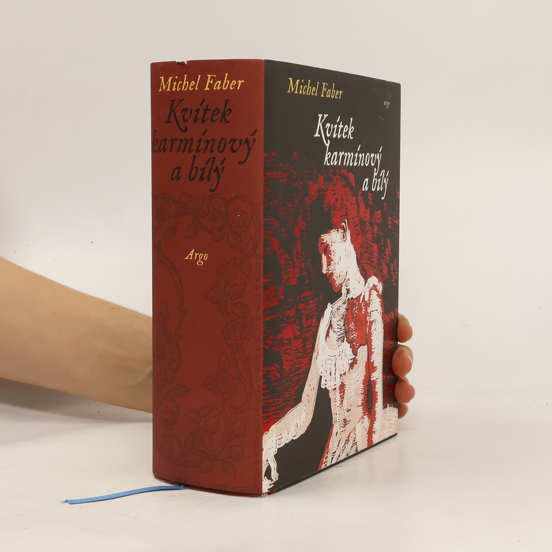 Michel Faber Kvítek karmínový a bílý