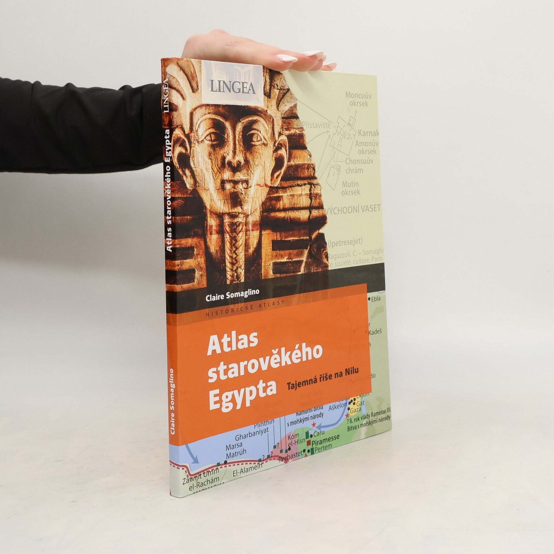 Claire Somaglino Atlas starověkého Egypta. Tajemná říše na Nilu