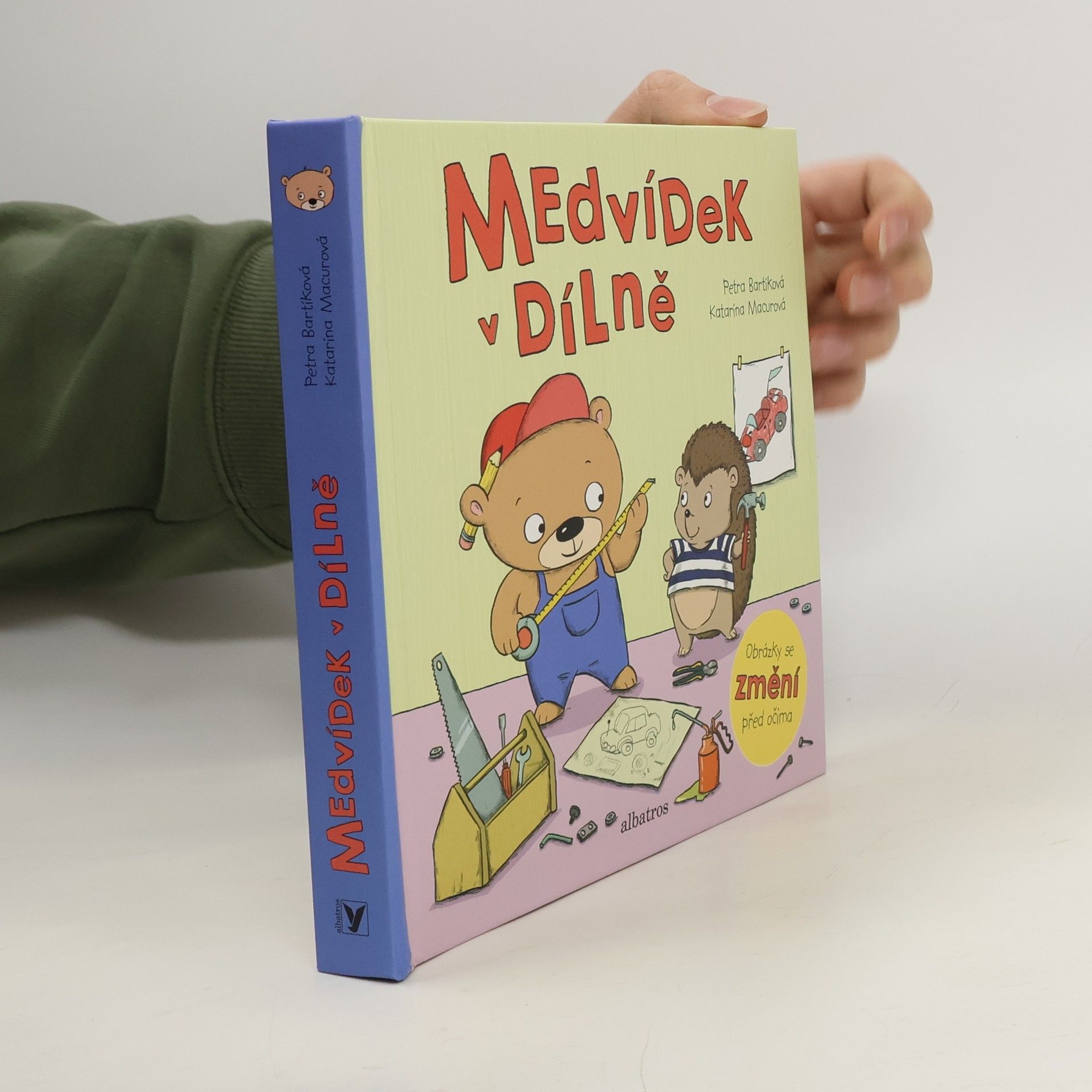 Petra Bartíková Medvídek v dílně